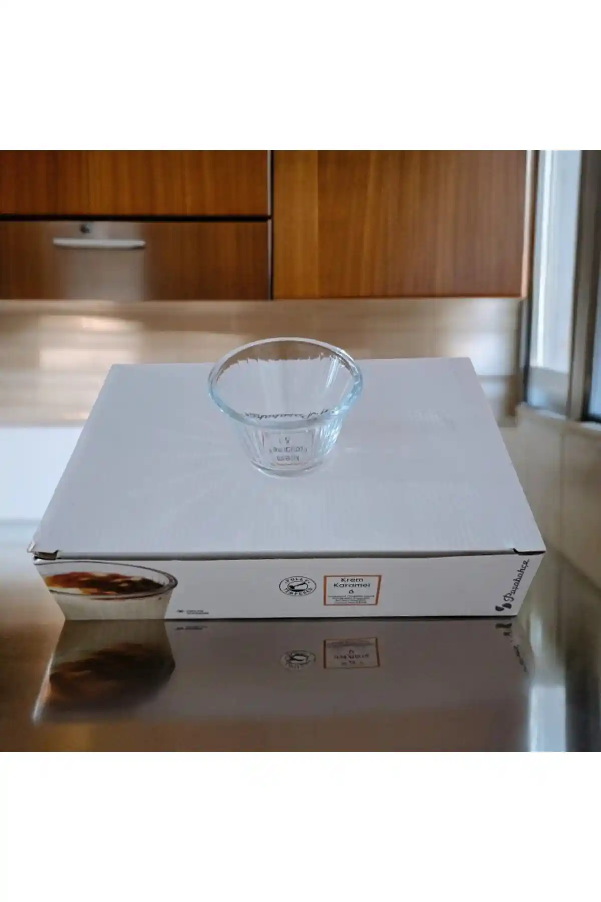 Paşabahçe 53298 Krem Karamel Kase Seti 6'lı, dayanıklı ve şık mutfak kaseleri