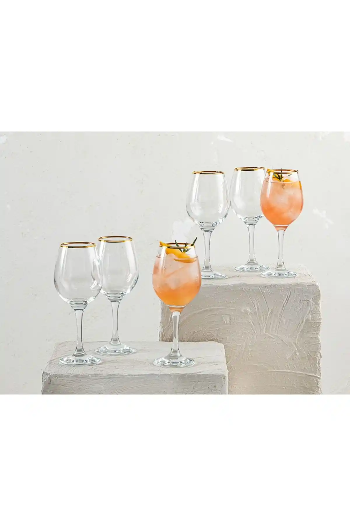 Paşabahçe Elegante Cam 6'lı Kadeh Seti Kırmızı Şarap İçin Estetik ve Dayanıklı Tasarım