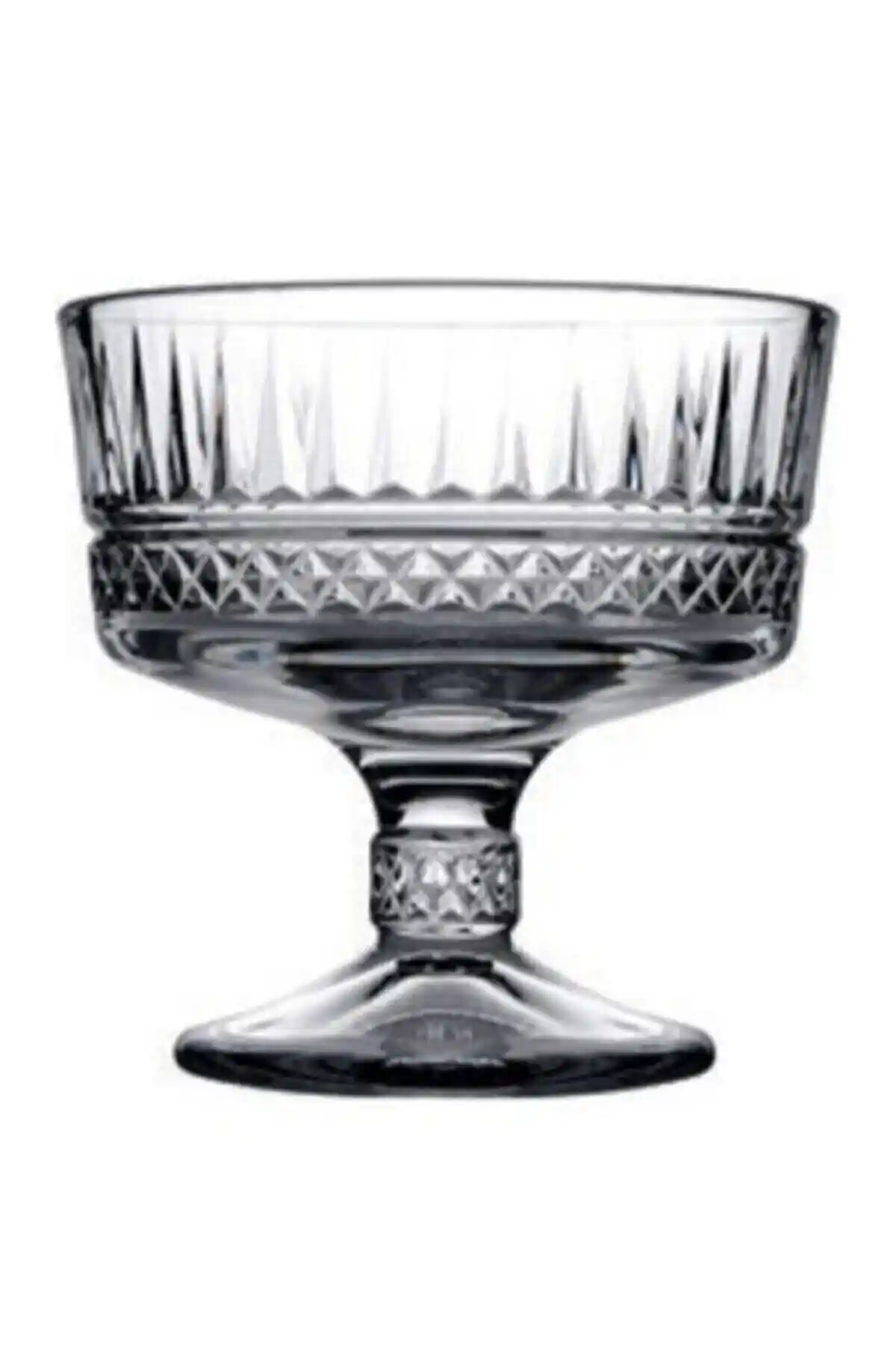 Paşabahçe Elysia Ayaklı Kristal Dondurma ve Tatlı Sunum Seti 6'lı şık kase