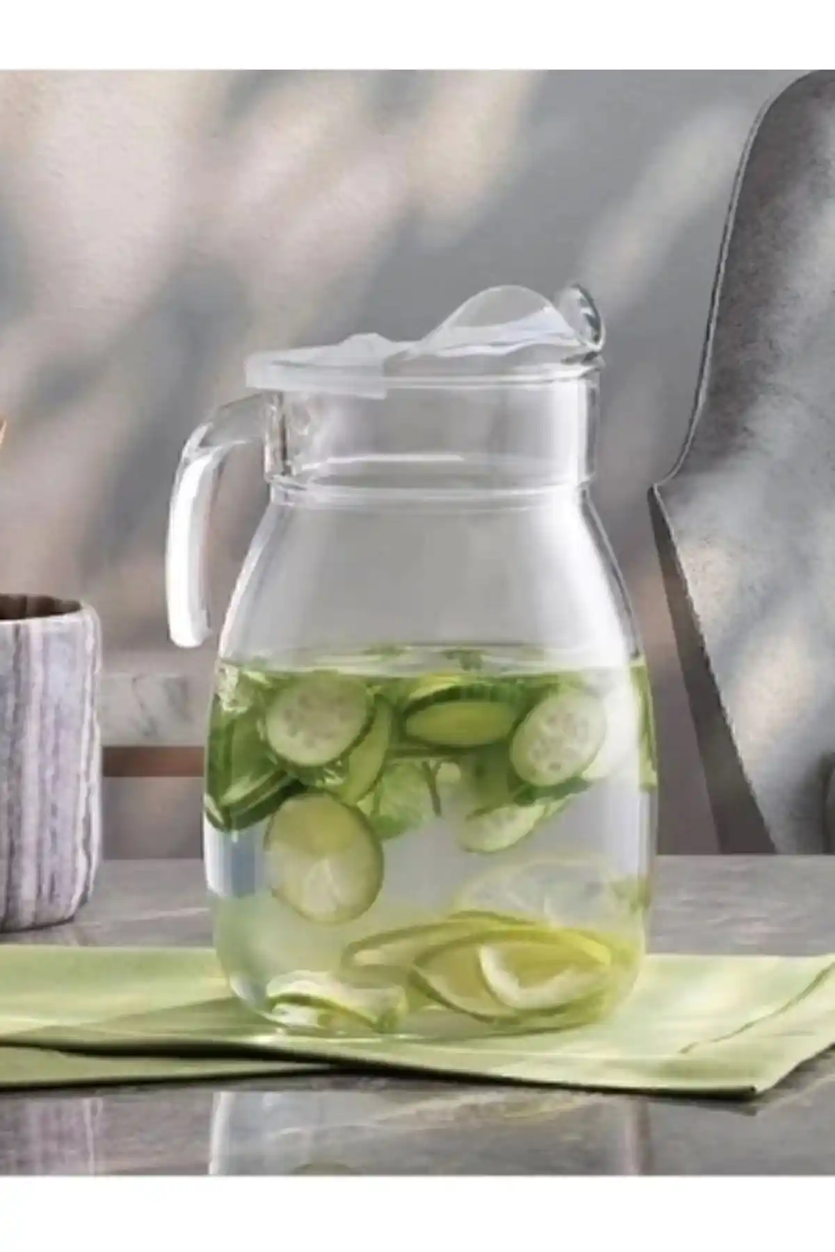 Paşabahçe Niagara Sürahi Karaf 2.5L şeffaf cam ve dayanıklı tasarım