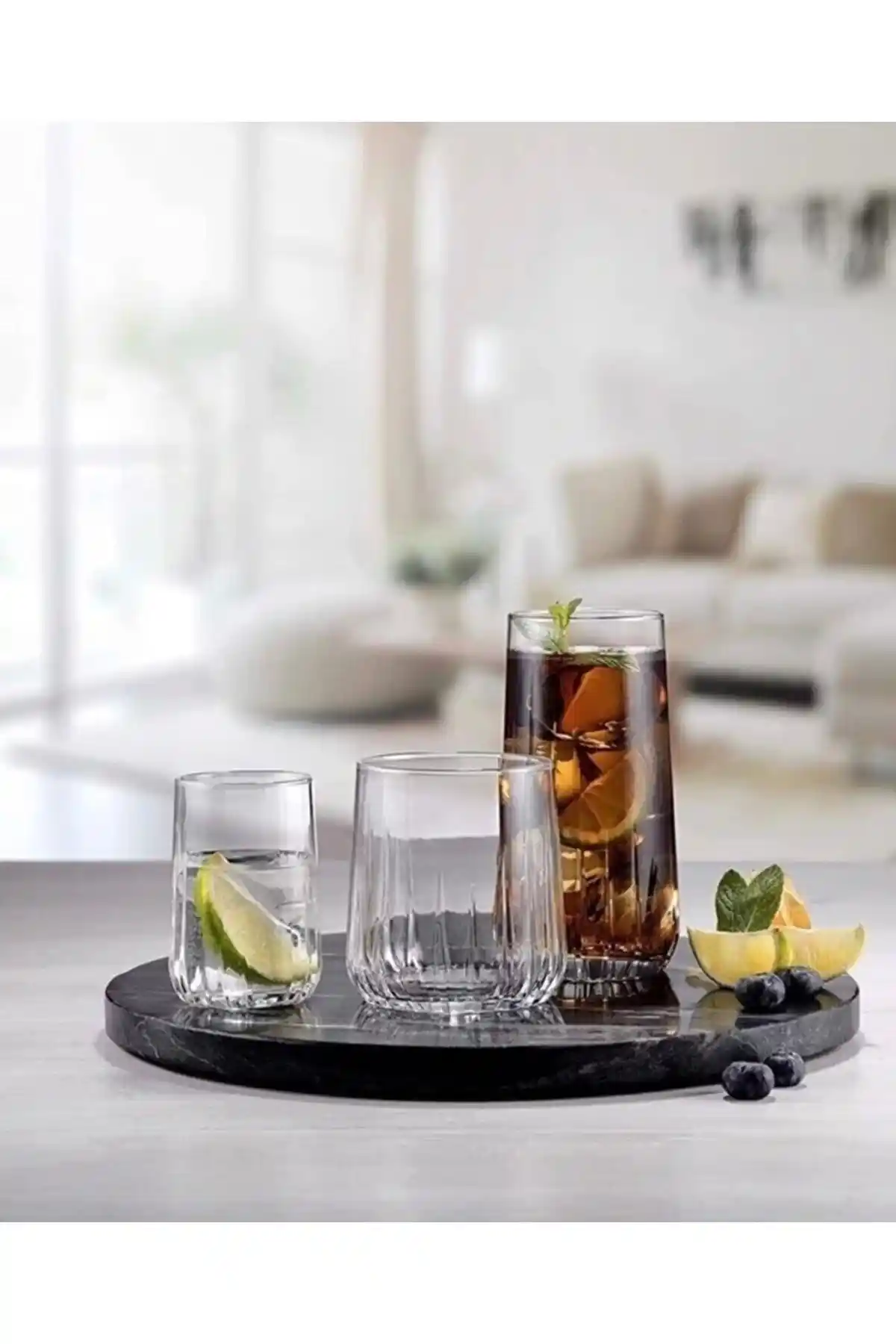 Paşabahçe Nova 18 Parça Cam Bardak Takımı Şık ve Kullanışlı Tasarım Özellikleri