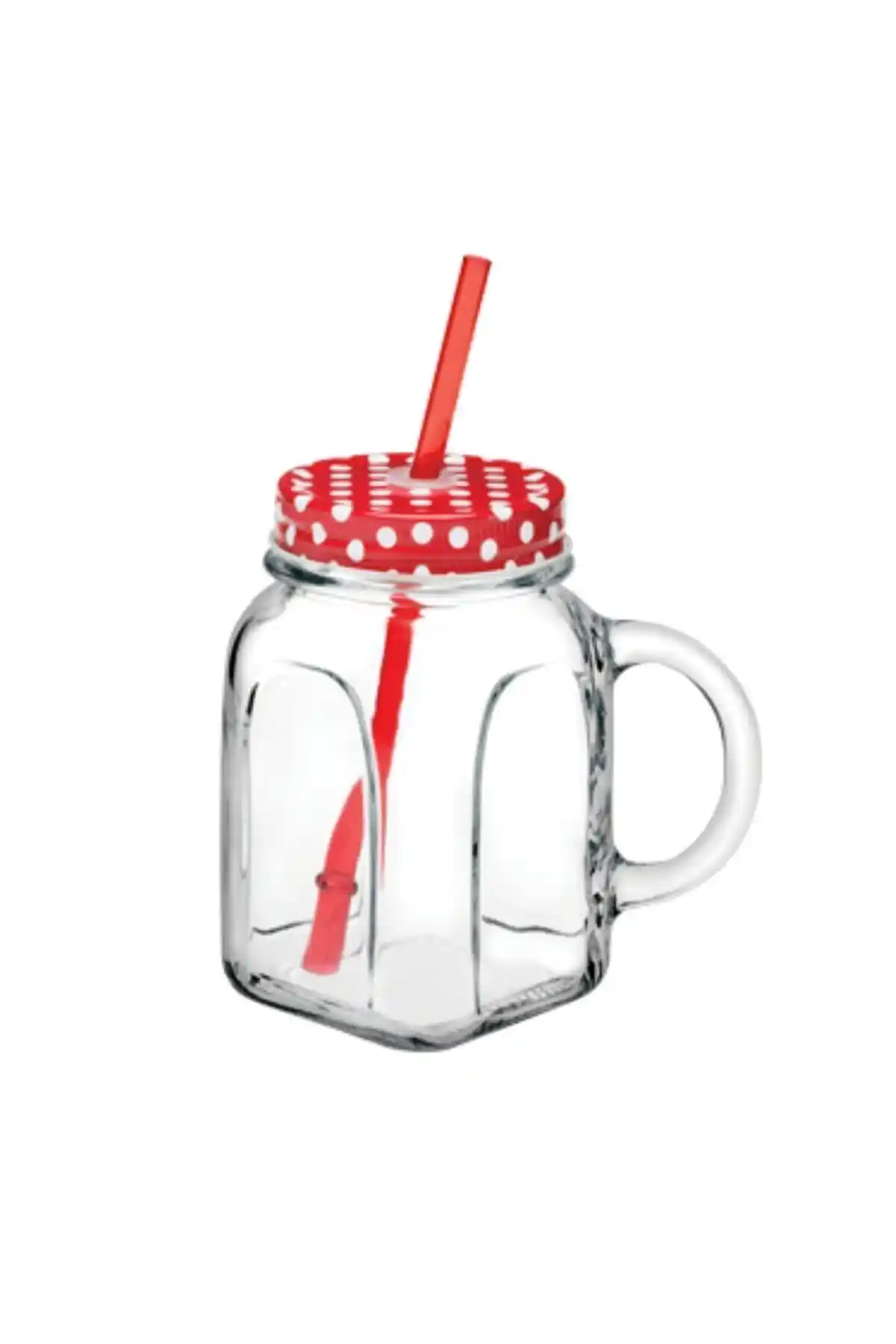 Paşabahçe Pipetli Cam Kupa 450 ml şık tasarımı ve kullanışlı özellikleriyle ideal içim deneyimi