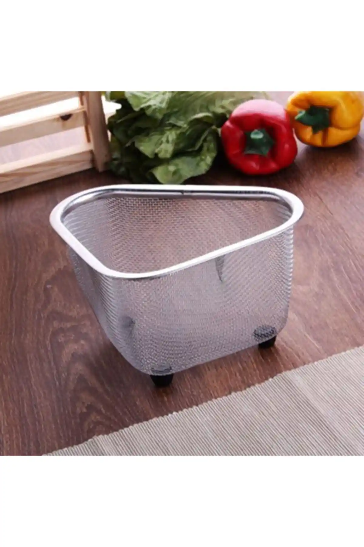 Paslanmaz Çelik Ayaklı Lavabo Süzgeci: Dayanıklı ve Estetik Mutfak Aksesuarı