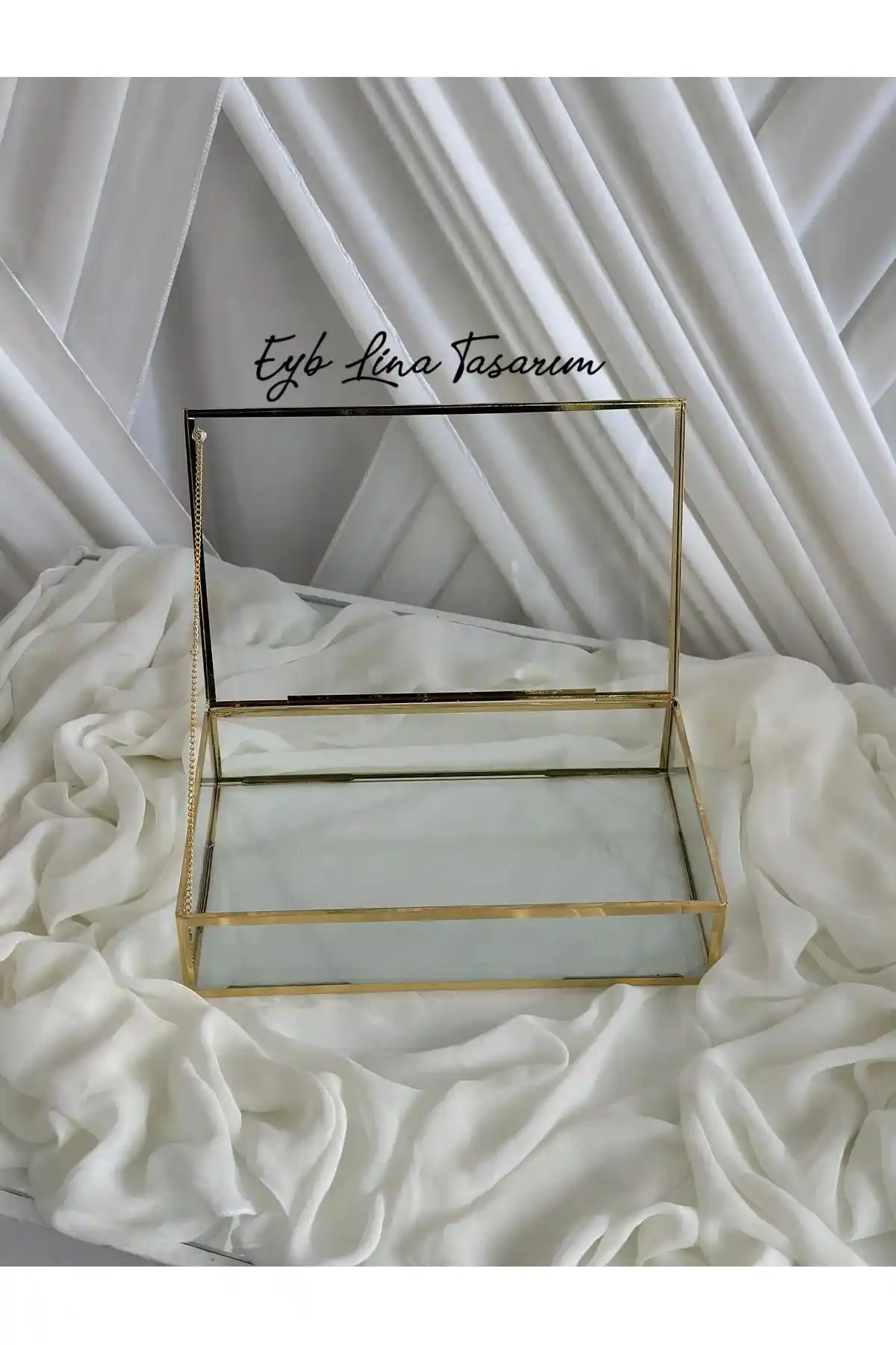 PERA HOME Metal Kapaklı Söz Nişan Çikolata Kutusu Şık ve Dayanıklı Tasarım