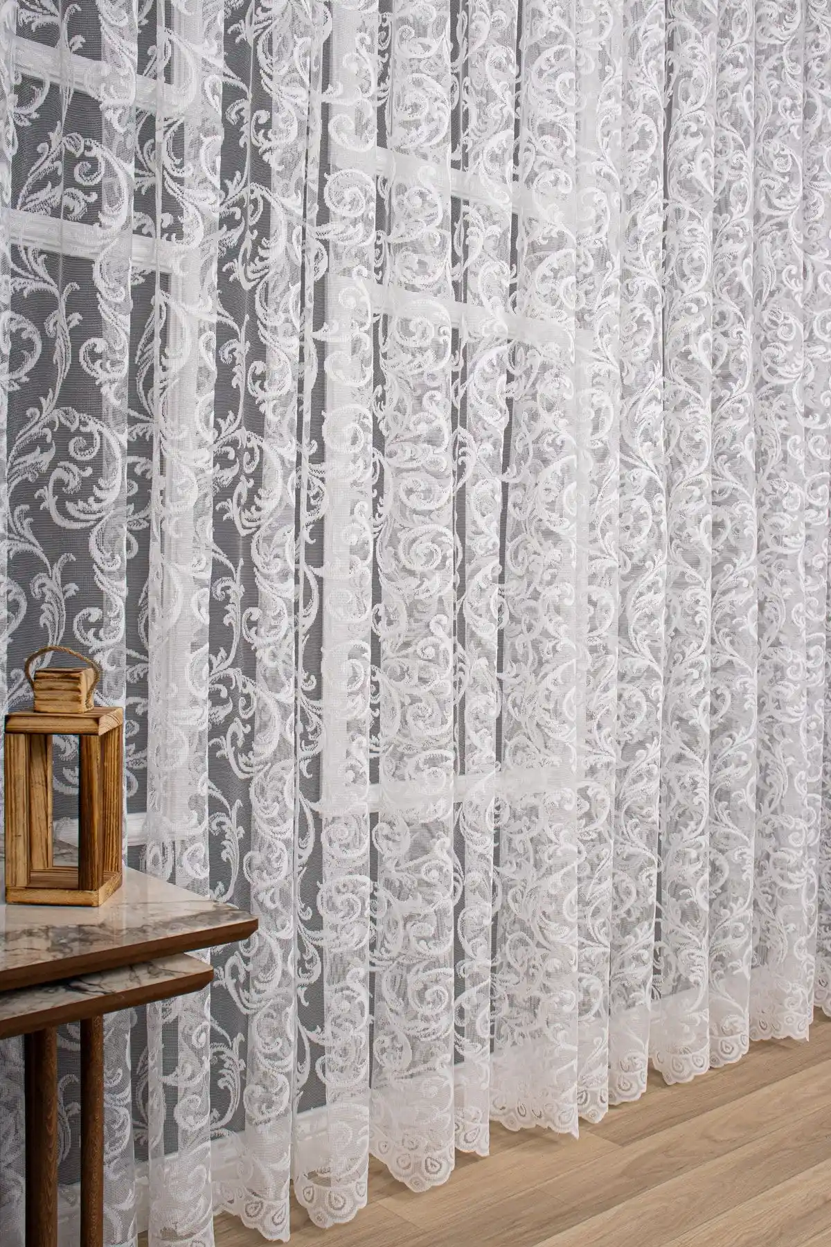 Perdealemi Şal Desen Örme Düz Tül Perde: Modern ve Fonksiyonel Ev Dekorasyonu İçin İdeal