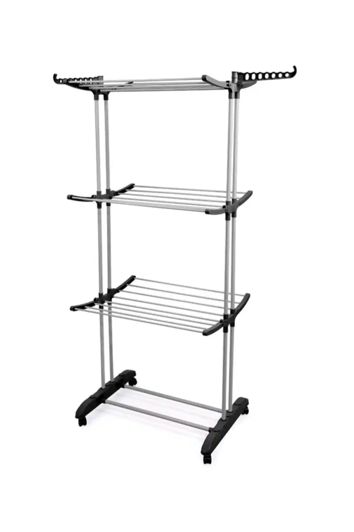 Perilla 3 Katlı Dik Kurutmalık Modern, Dayanıklı ve Portatif Çamaşır Kurutma Çözümü