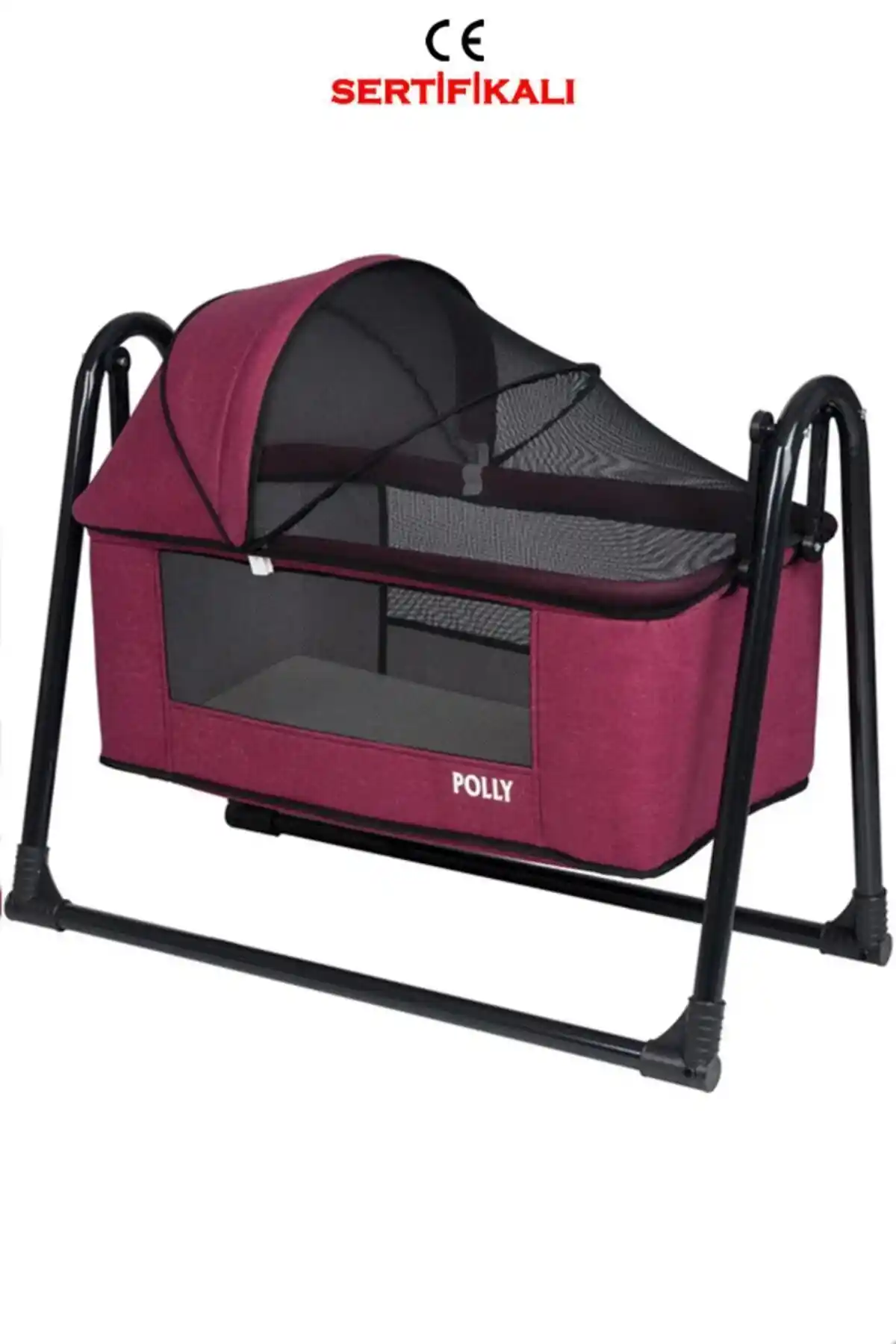 Polly Baby Lüks Keten Fileli Portatif Sallanır Anne Yanı Beşik Özellikleri ve Kullanım Avantajları