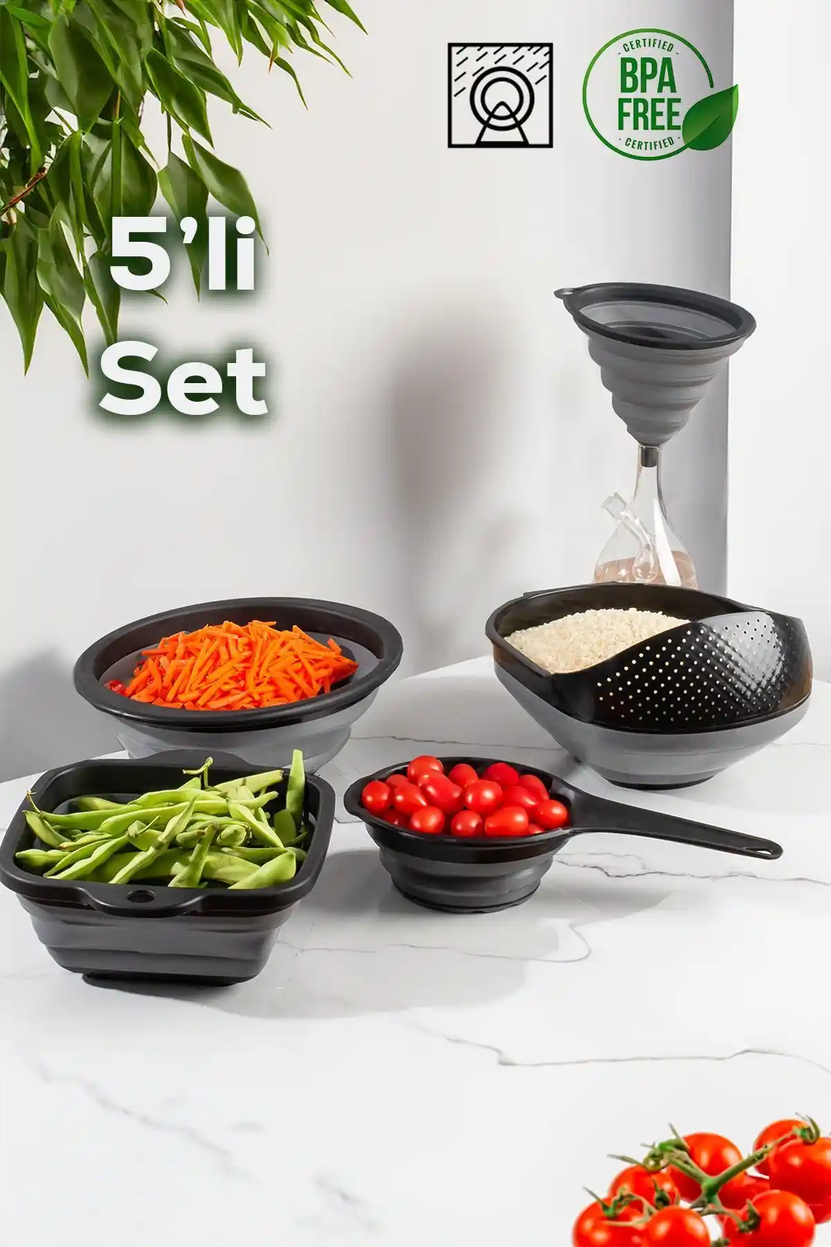 Porsima ve Senza Katlanabilir Mutfak Süzgeç Setleri Karşılaştırması ve Kullanıcı Yorumları