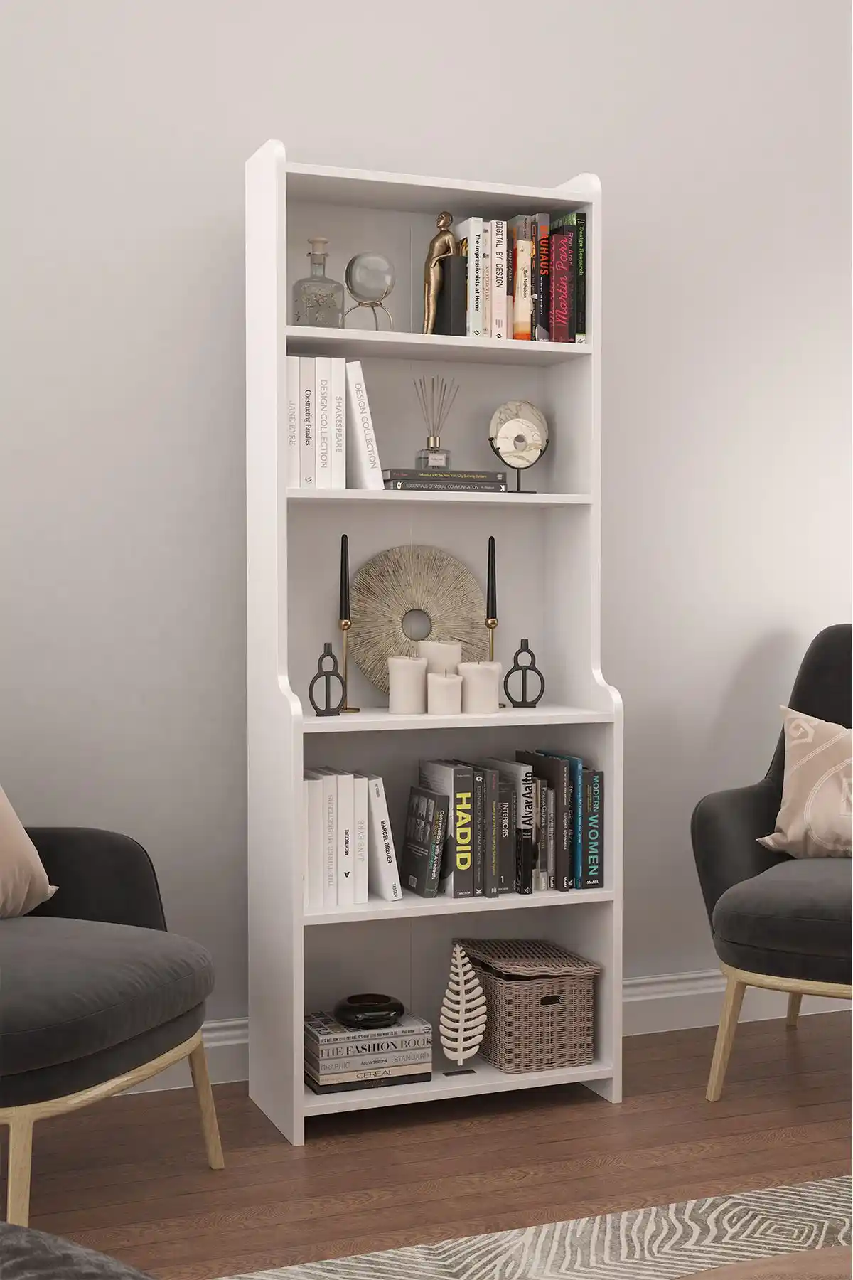 Pratico Etna Retro Model Çok Amaçlı Kitaplık: Dayanıklı ve Estetik Tasarım