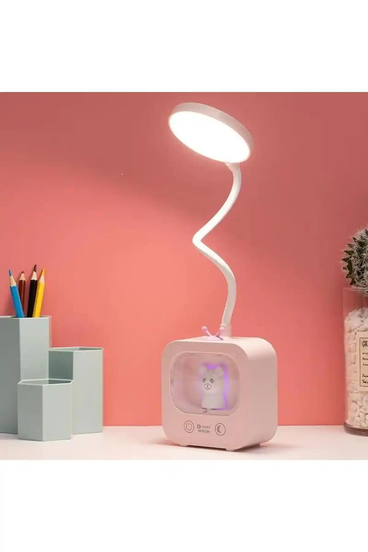 Protonust 3 Kademeli Kablosuz Masa Lambası Çocuk ve Ofis Kullanımı İçin Modern Tasarım