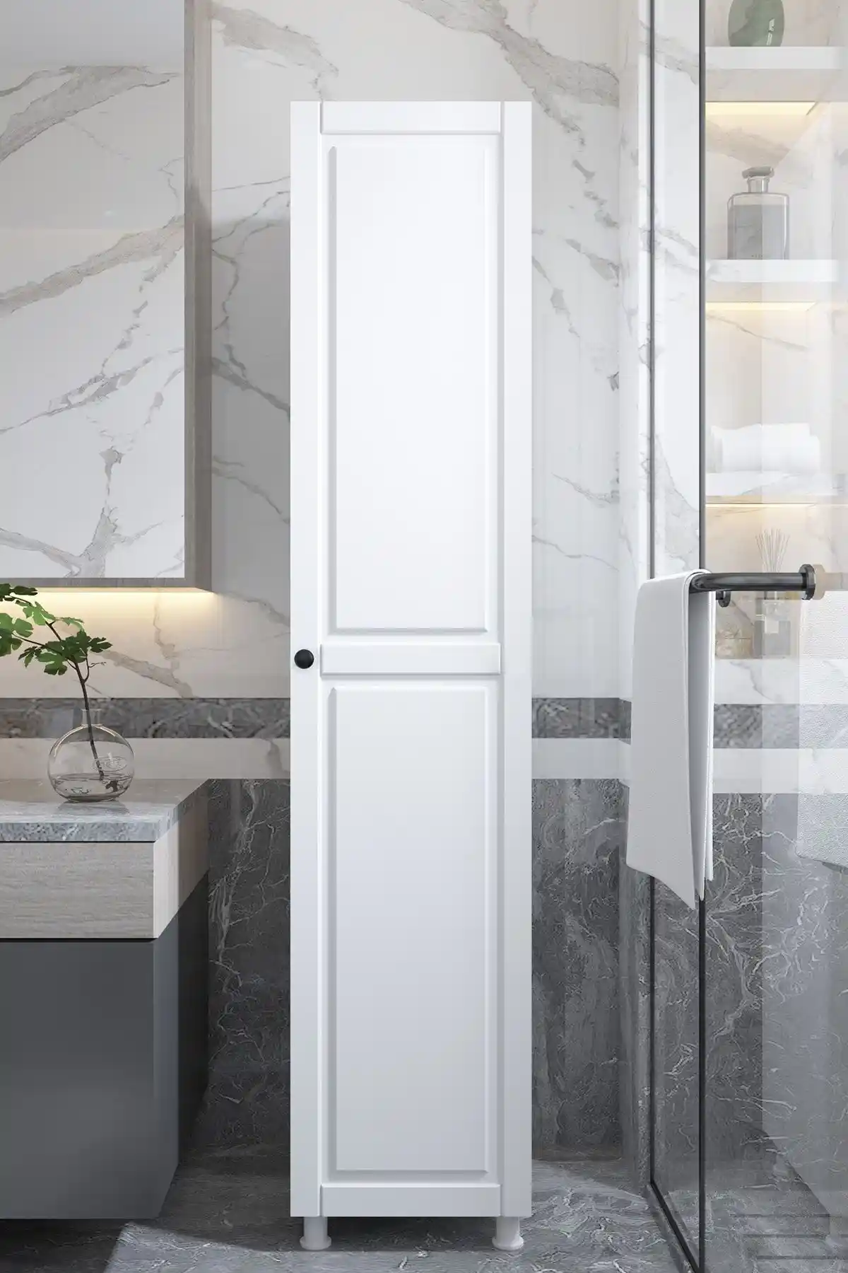 Rabi Çok Amaçlı Country 1 Kapaklı Dolap: Modern ve Şık Tasarım ile Depolama Çözümü