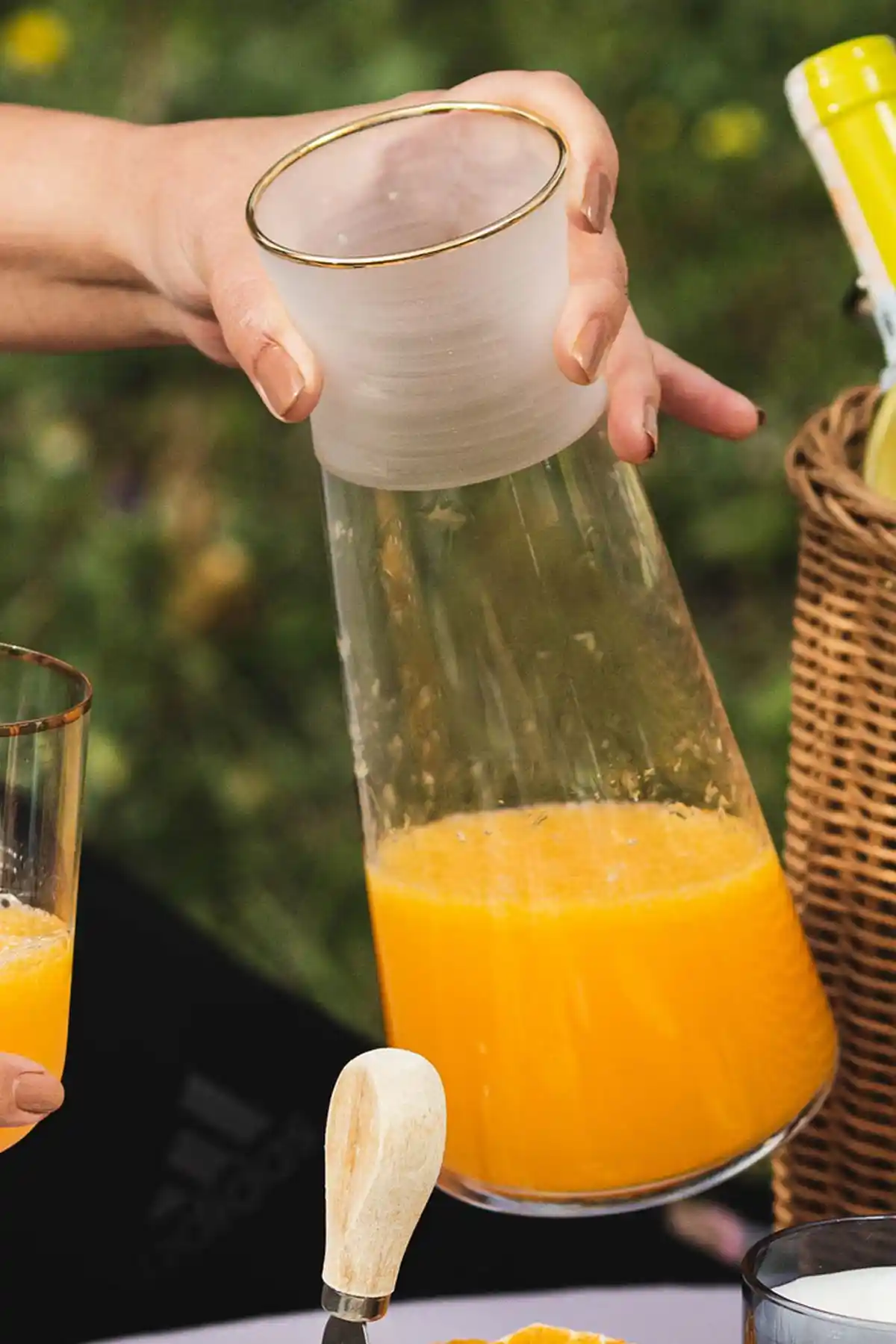 Rakle Nish Karaf 1150 cc Estetik ve Dayanıklı Cam İçecek Kabı Şık Tasarım