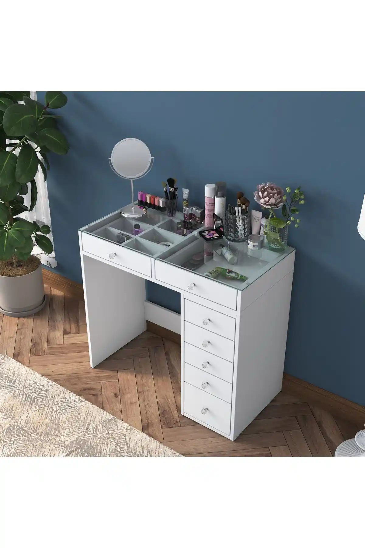 Rani Bj107 Makyaj Masası Modern Tasarım ve Fonksiyonellik ile Şık Bir Seçenek