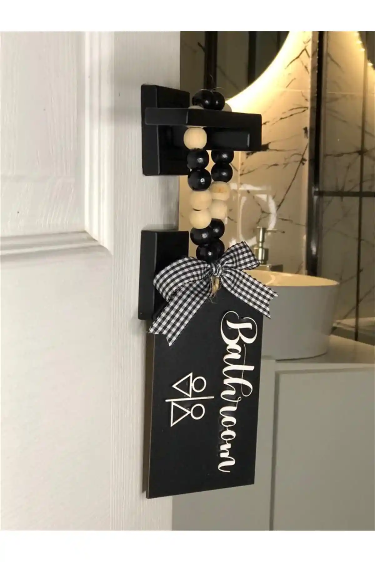 Rosfloa RF Dekoratif Boncuklu Kapı Kolu Aksesuarı Estetik ve Çok Yönlü İç Mekan Dekorasyonu Ürünü