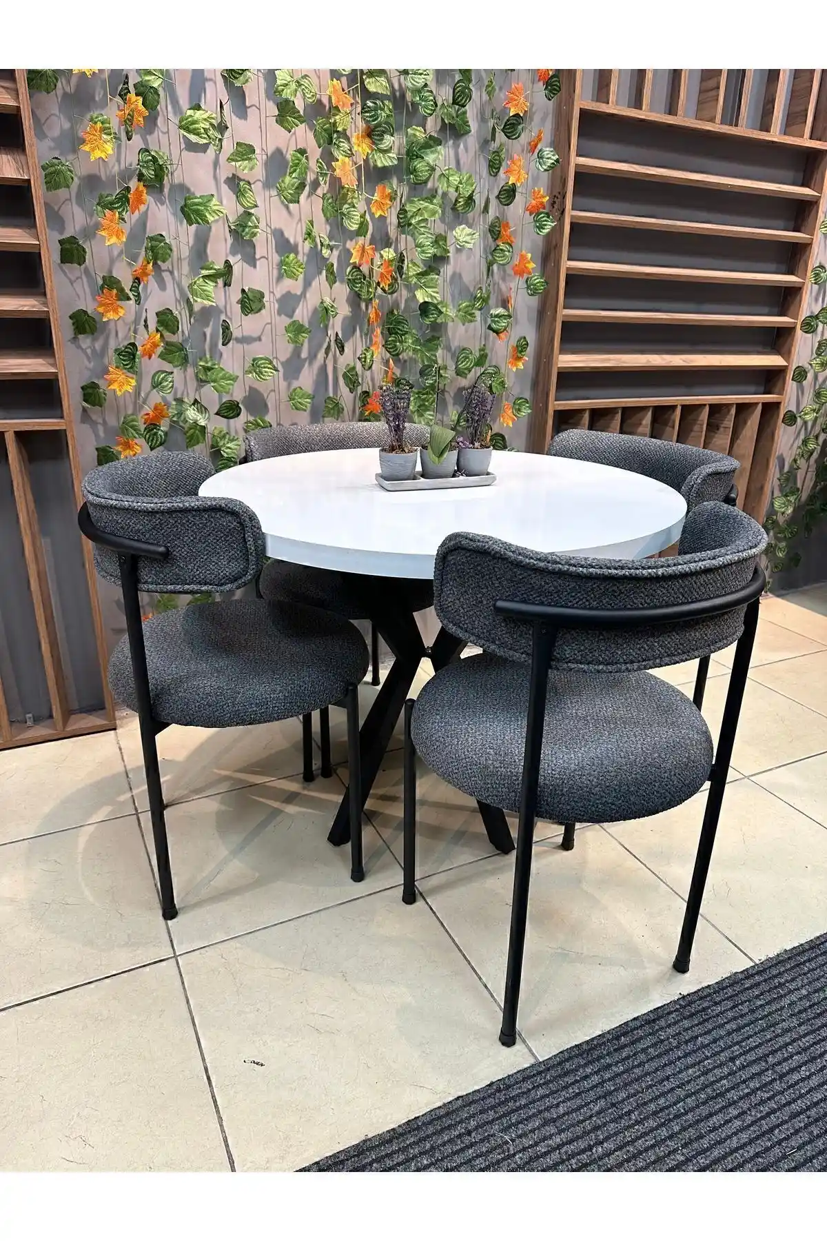 Royal ELISA 4 Kişilik Yuvarlak Mutfak Masası Takımı Karşılaştırması SOFT18 ve SOFT12