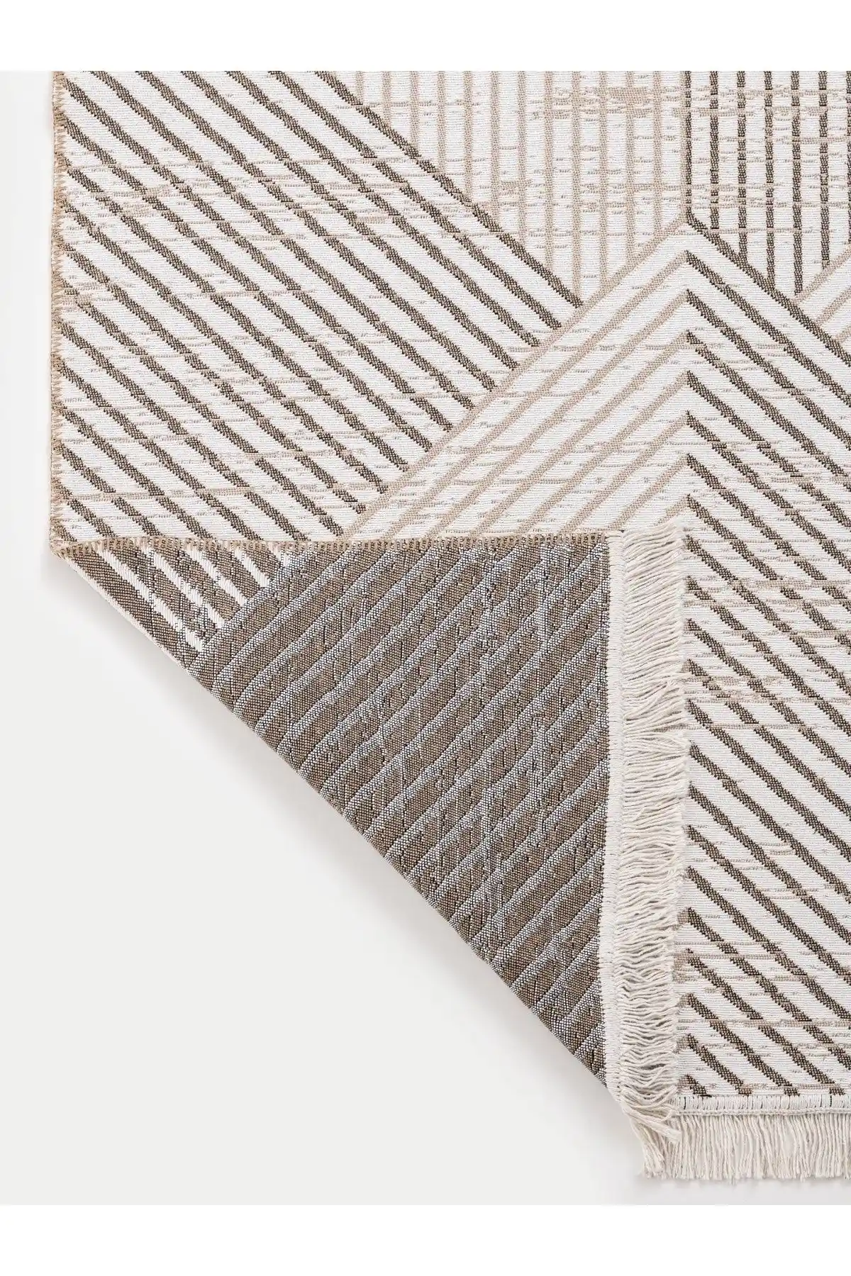 SARAZ HALI Bohem Serisi Bej Kilim ile Ev Dekorasyonunuza Şıklık Katın