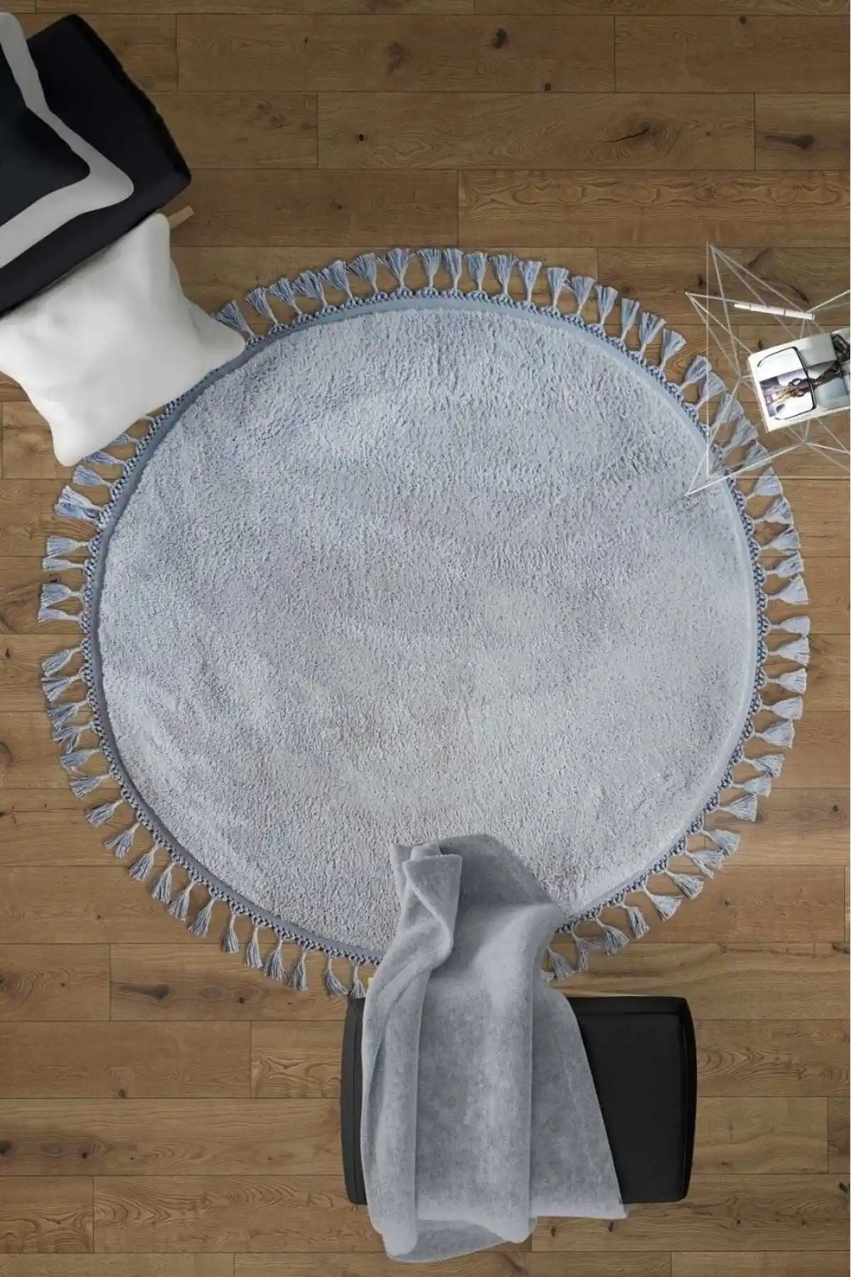 SARAZ HALI Comfort Peluş Puffy Lux Gri: Şık ve Konforlu Modern Halı Seçenekleri