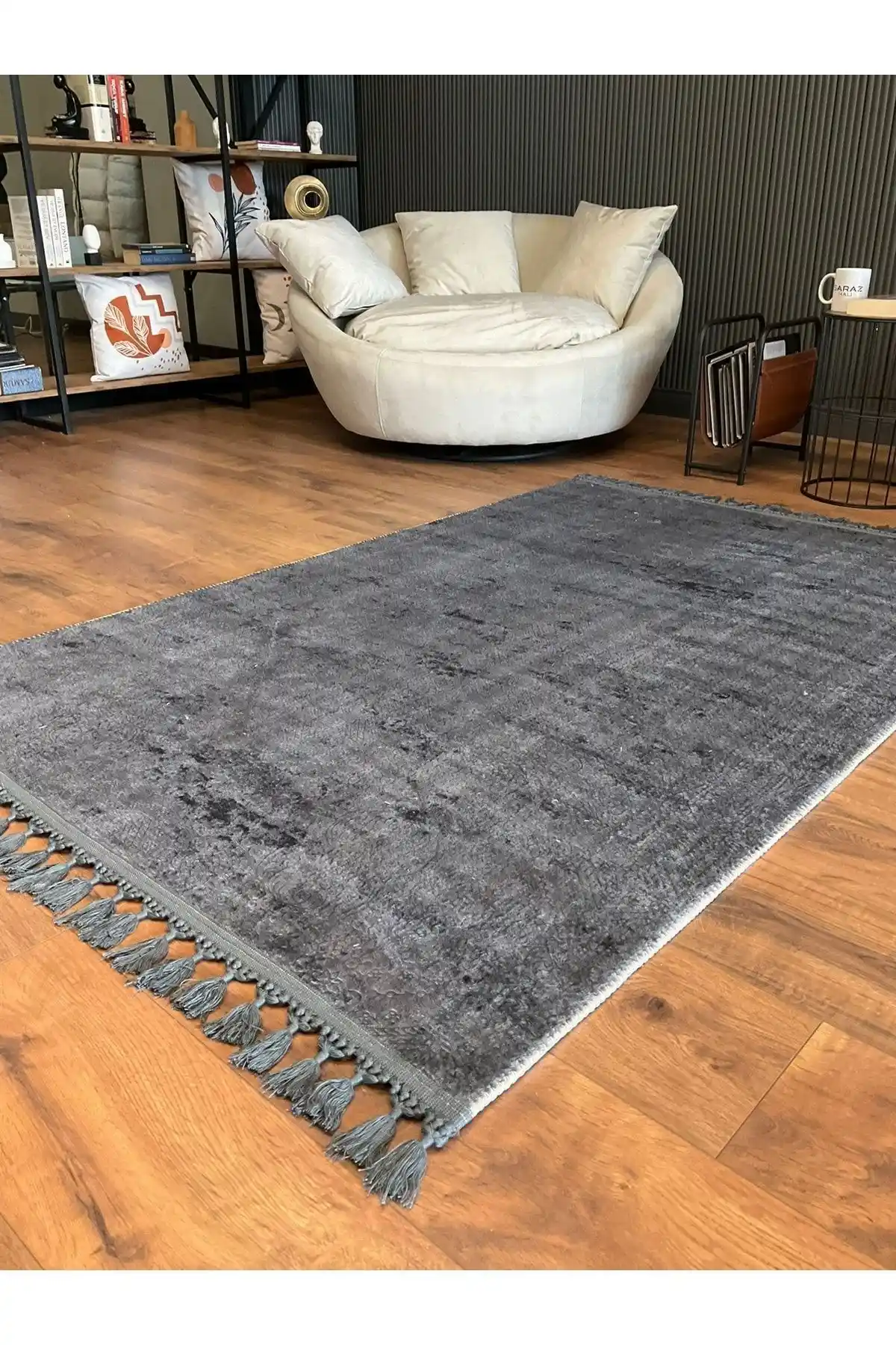 SARAZ HALI Puffy Kabartma Desenli Yıkanabilir Kaymaz Taban Salon Halısı Özellikleri ve Kullanım Alanları