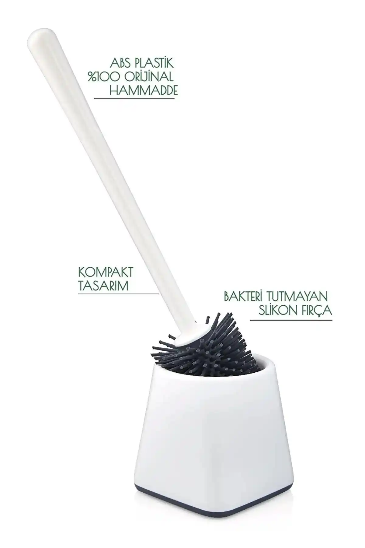 Sas Haus Silikon Wc Tuvalet Fırçası: Hijyenik ve Pratik Banyo Temizlik Çözümü