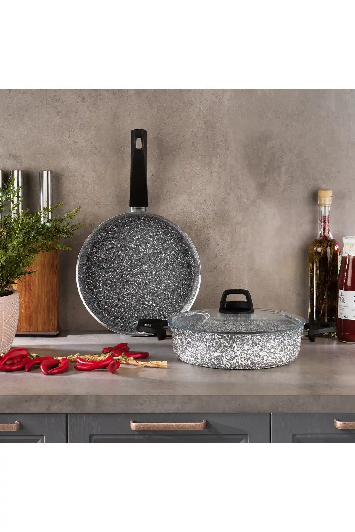 Schafer Eternal Basık Tencere ve Tava Seti: Dayanıklı ve Çok Yönlü Mutfak Gereçleri