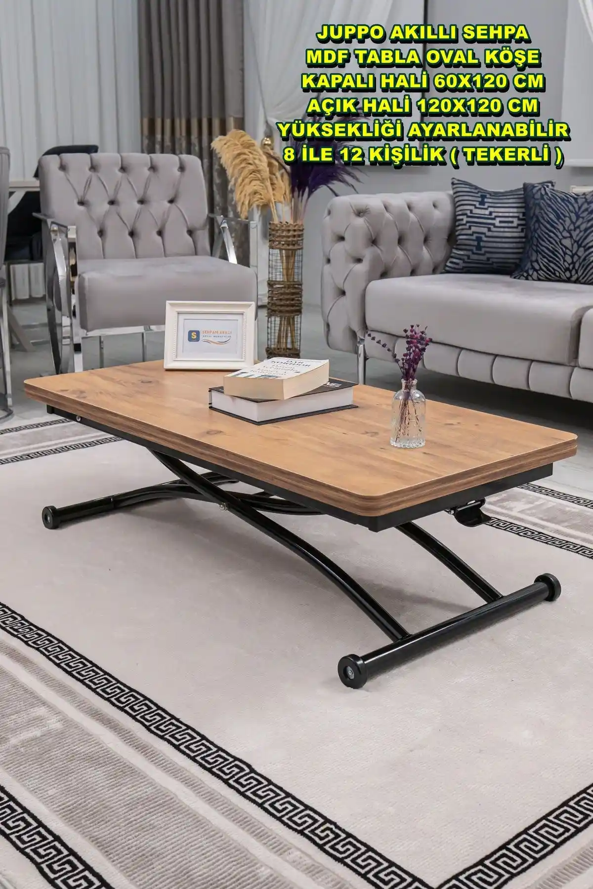 SEHPAM AKILLI: Modern ve Çok Fonksiyonlu Akıllı Sehpa, Estetik ve Dayanıklı Tasarım