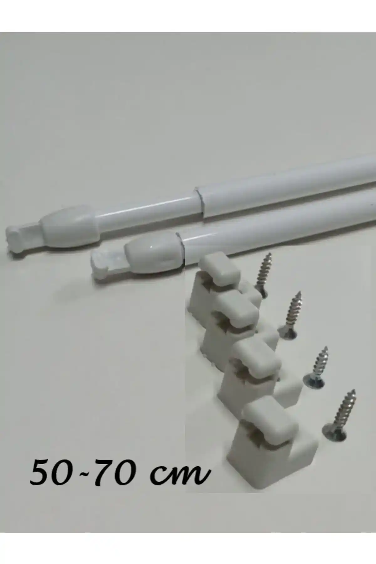 SEILL 50-70 Cm Ayarlanabilir Sarı Briz Çubuğu: Modern ve Dayanıklı Perde Aksesuarı