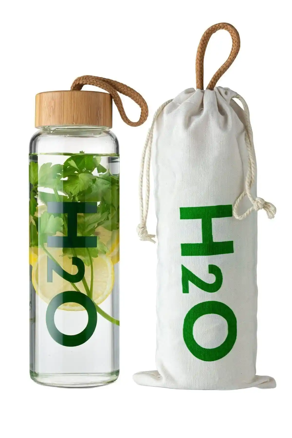 Selenica Tohana H2o ve Tohana H2o Bambu Kapaklı Cam Matara Karşılaştırması