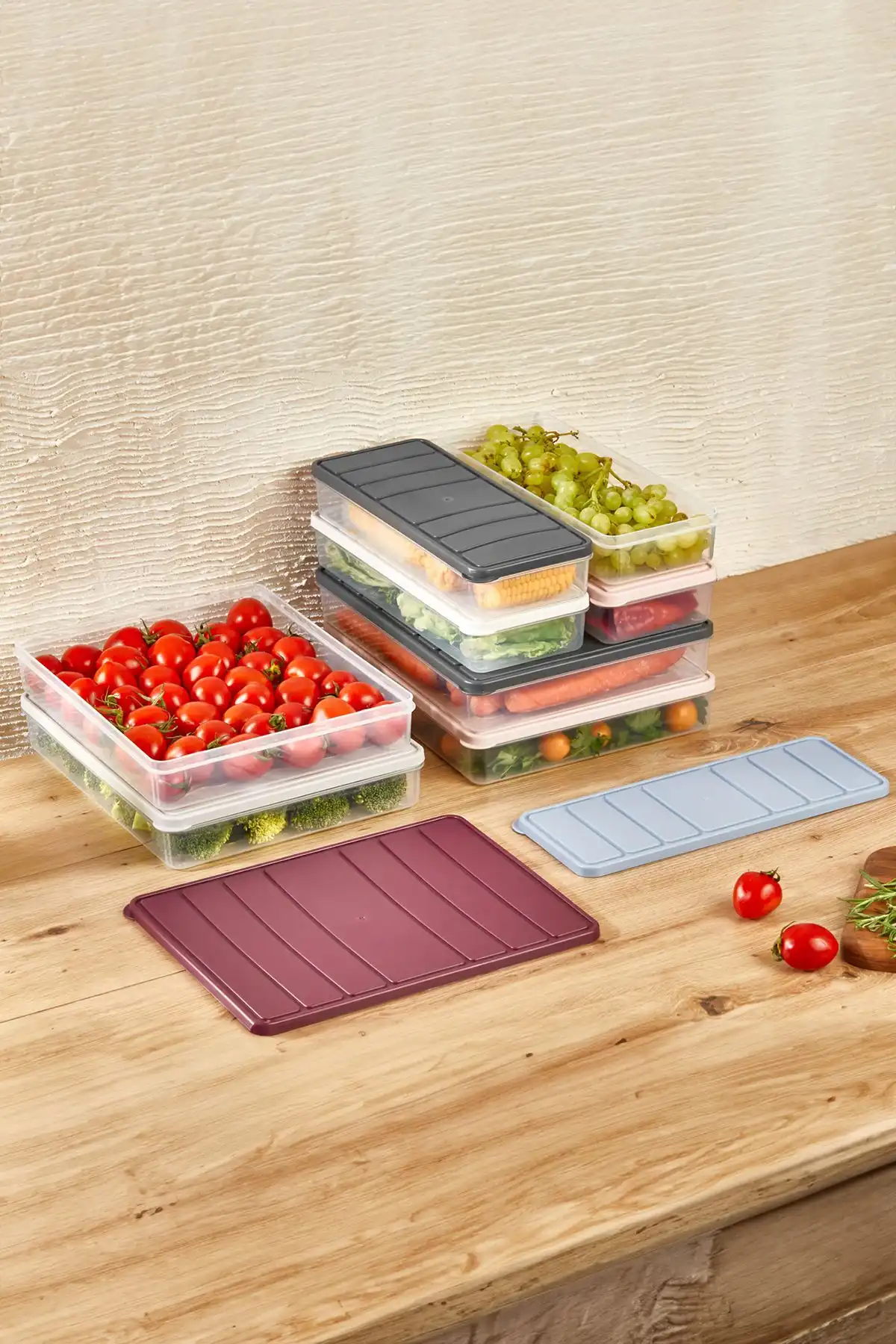 Selka Nora 2'li Saklama Kabı Seti: Dayanıklı ve Hijyenik Mutfak Saklama Çözümü