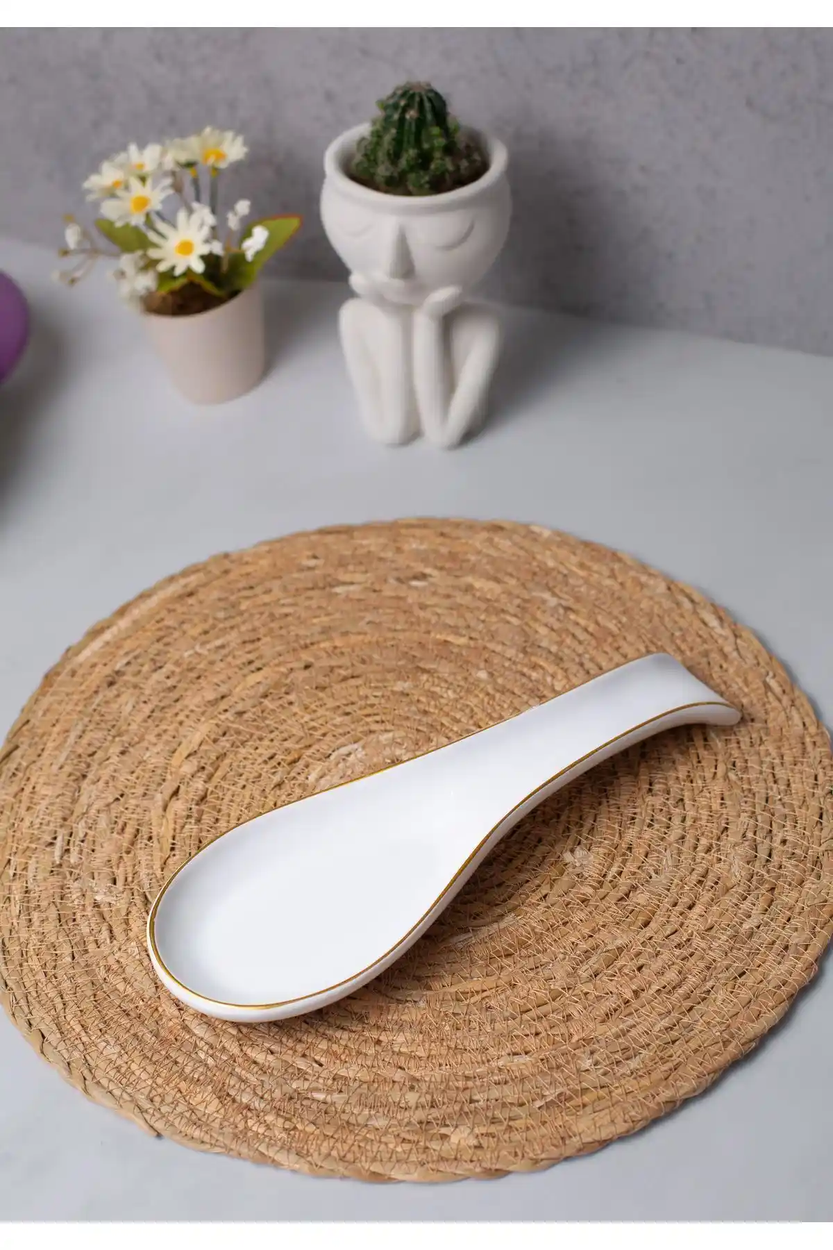 Seramik Kaşık Altlıkları ve Kirli Kepçe Altlığı Karşılaştırması