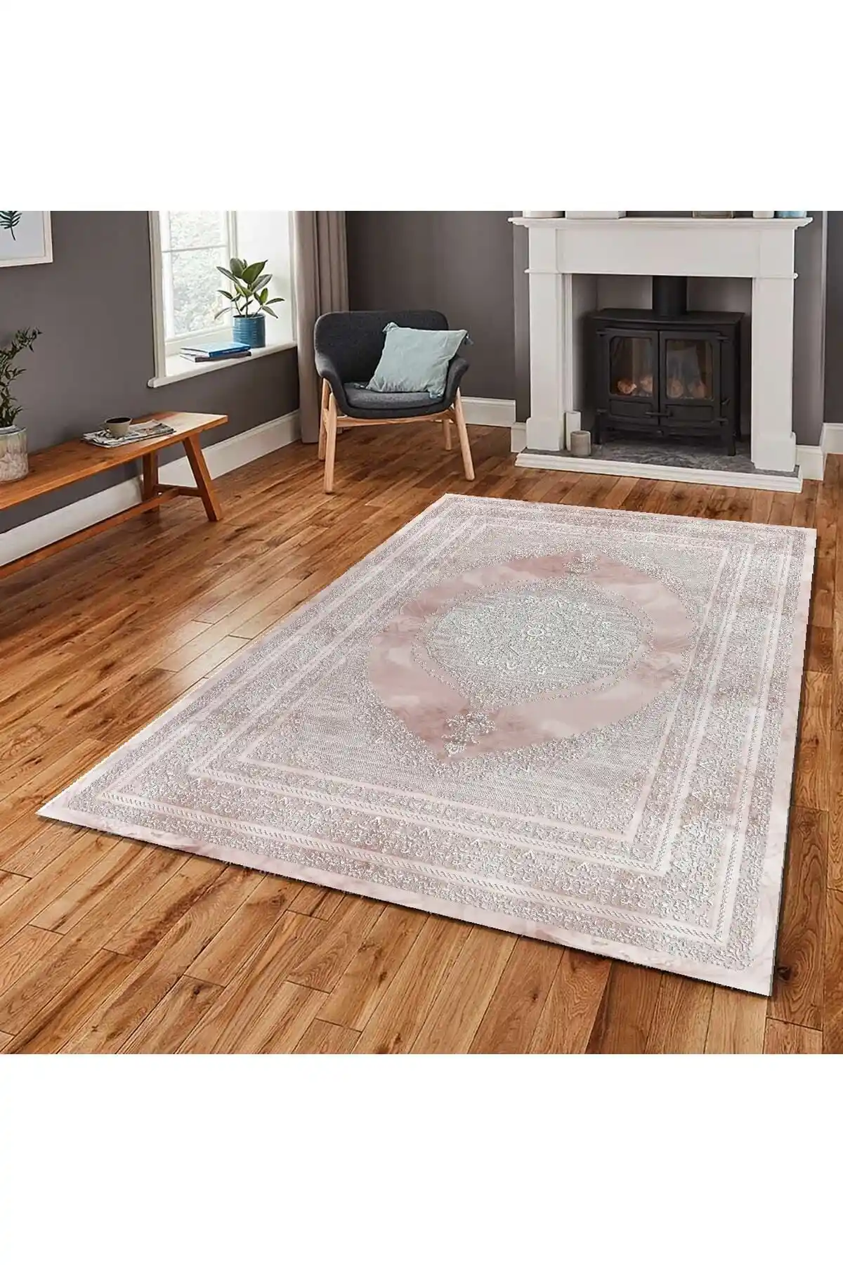 Sermod Süngerli Pembe Kaymaz Halı Örtüsü: Dayanıklı ve Estetik Koruma Çözümü