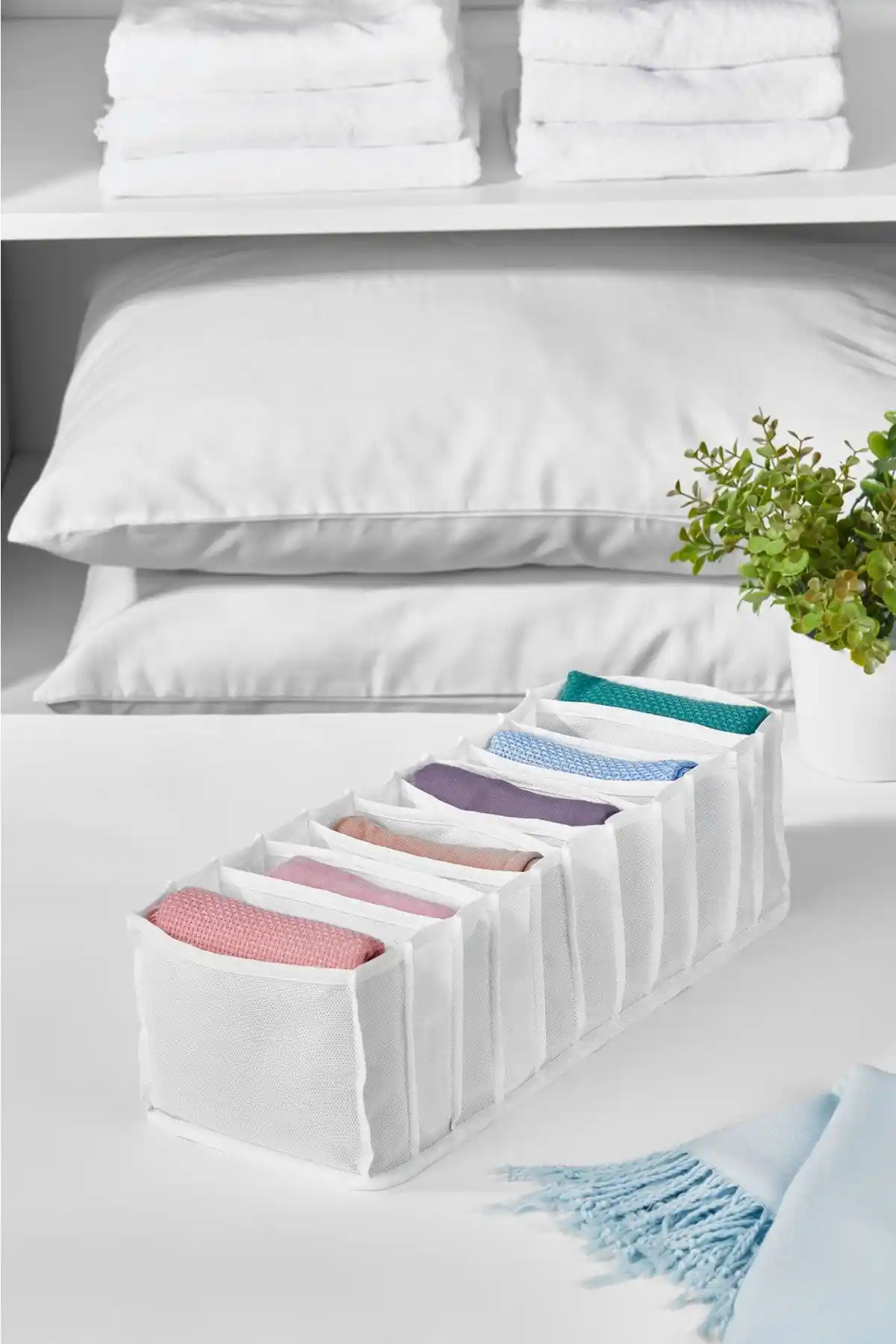 Serstil 11 Gözlü Çekmece ve Dolap İçi Akordiyon Organizer ile Ev Düzeninizi Kolaylaştırın