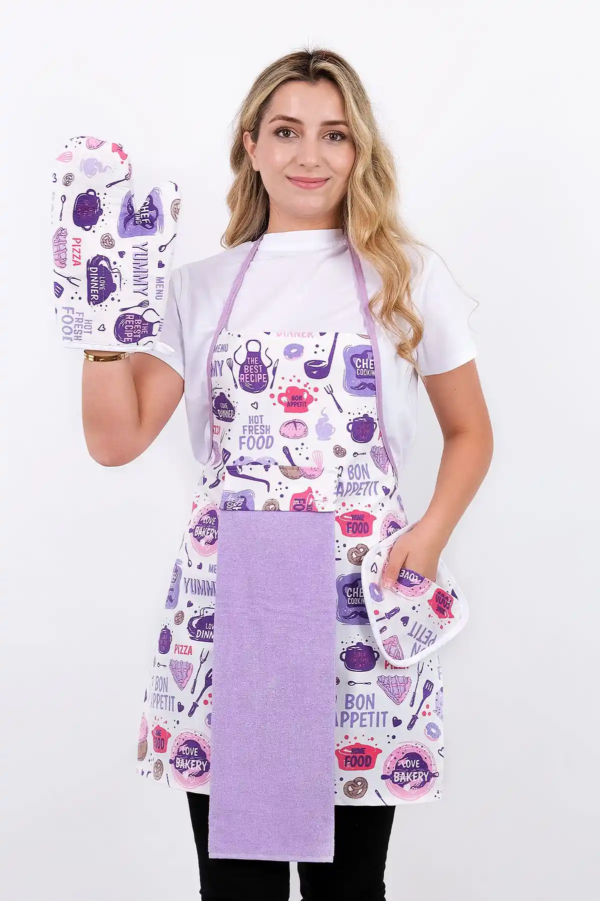 Sevilya Damla Sıvı Geçirmez Mutfak Önlüğü: Şık ve İşlevsel Tasarım Özellikleri