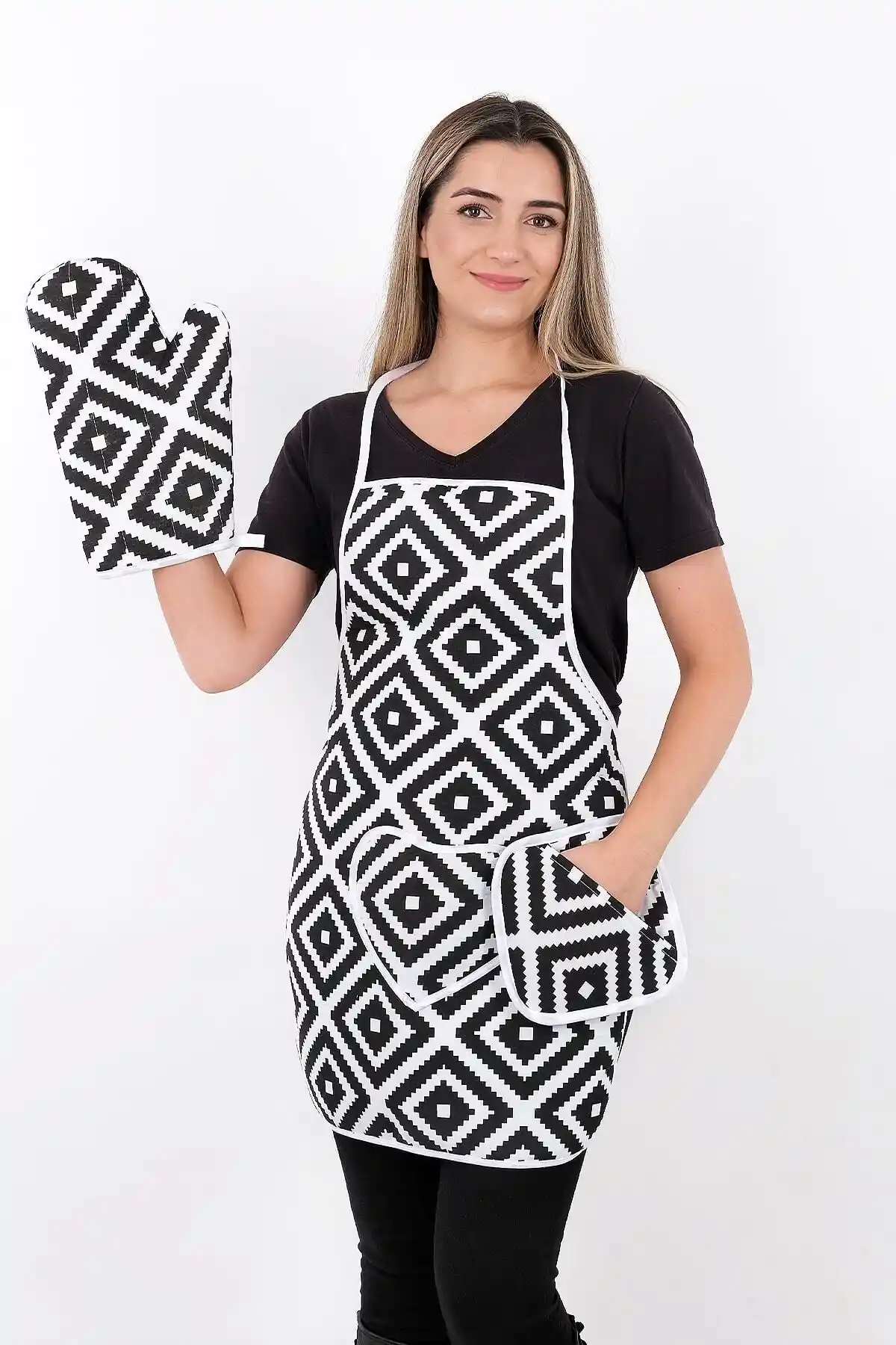 Sevilya Trendy 3'lü Mutfak Seti ile Güvenli ve Pratik Mutfak Deneyimi