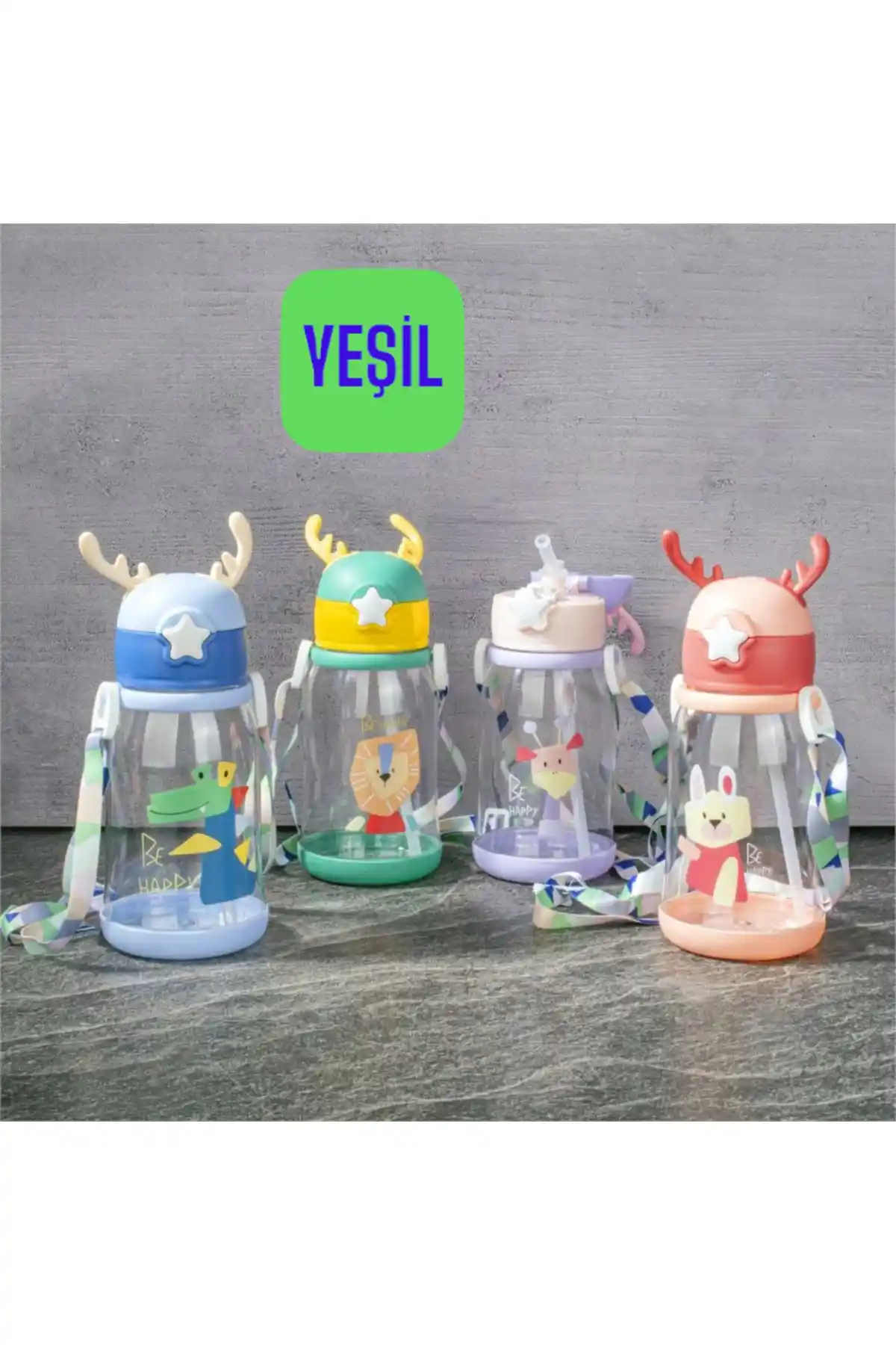 SEYFİKİRTASİYE 600 ML Polikarbonat Su Matarası Sağlıklı ve Pratik Kullanım İçin Uygun