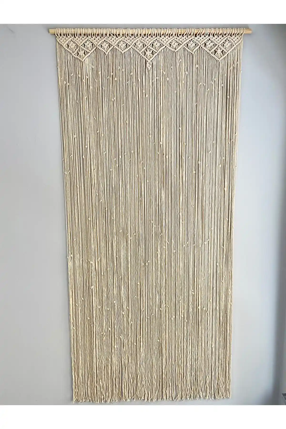 Shaya Home Makrome Kapı Perdesi: Otantik ve Estetik İç Mekân Dekorasyonu İçin Uygun