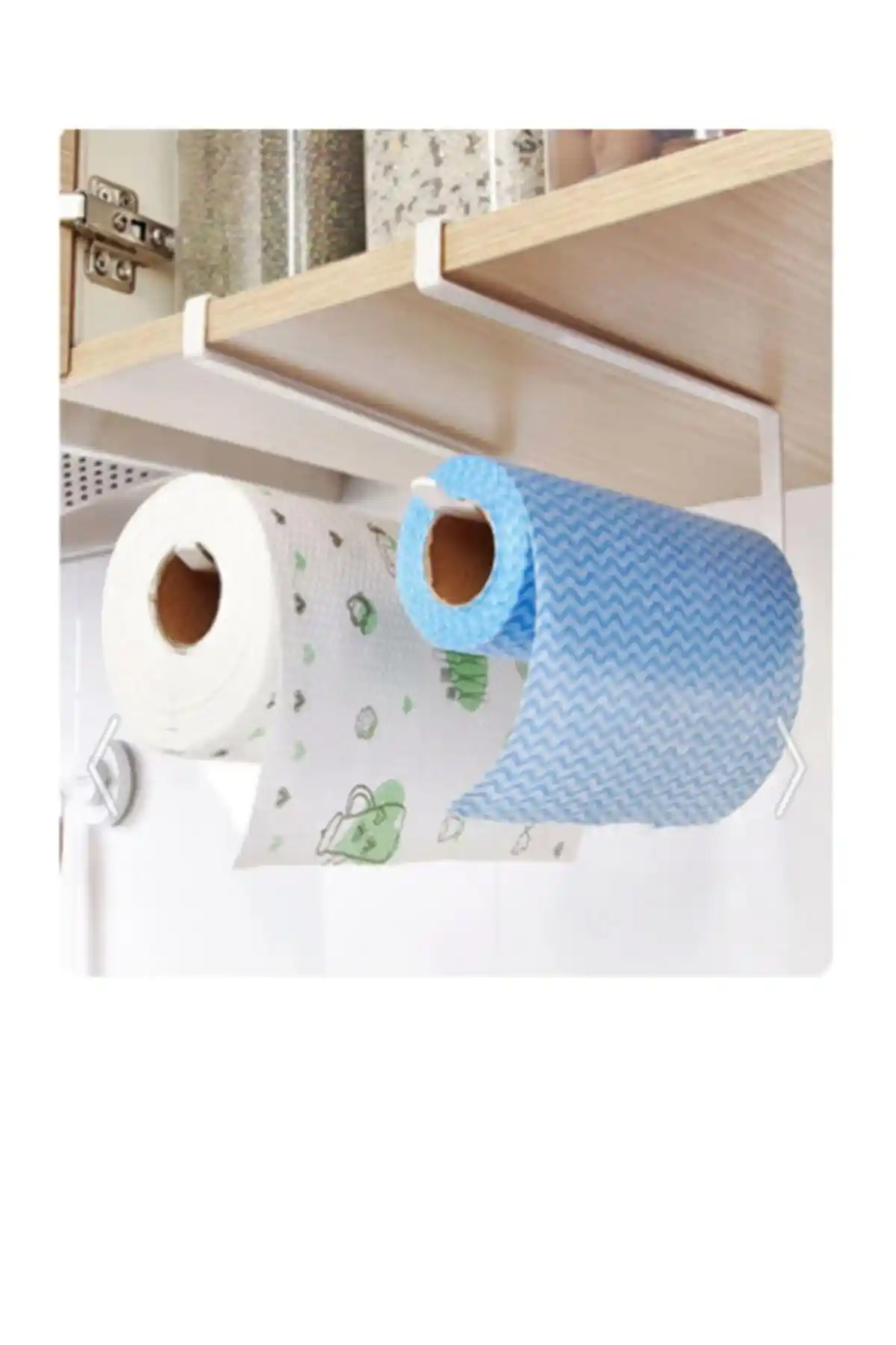 She Berrak Metal Kağıt Havlu Askılığı Modern ve Dayanıklı Mutfak Aksesuarı