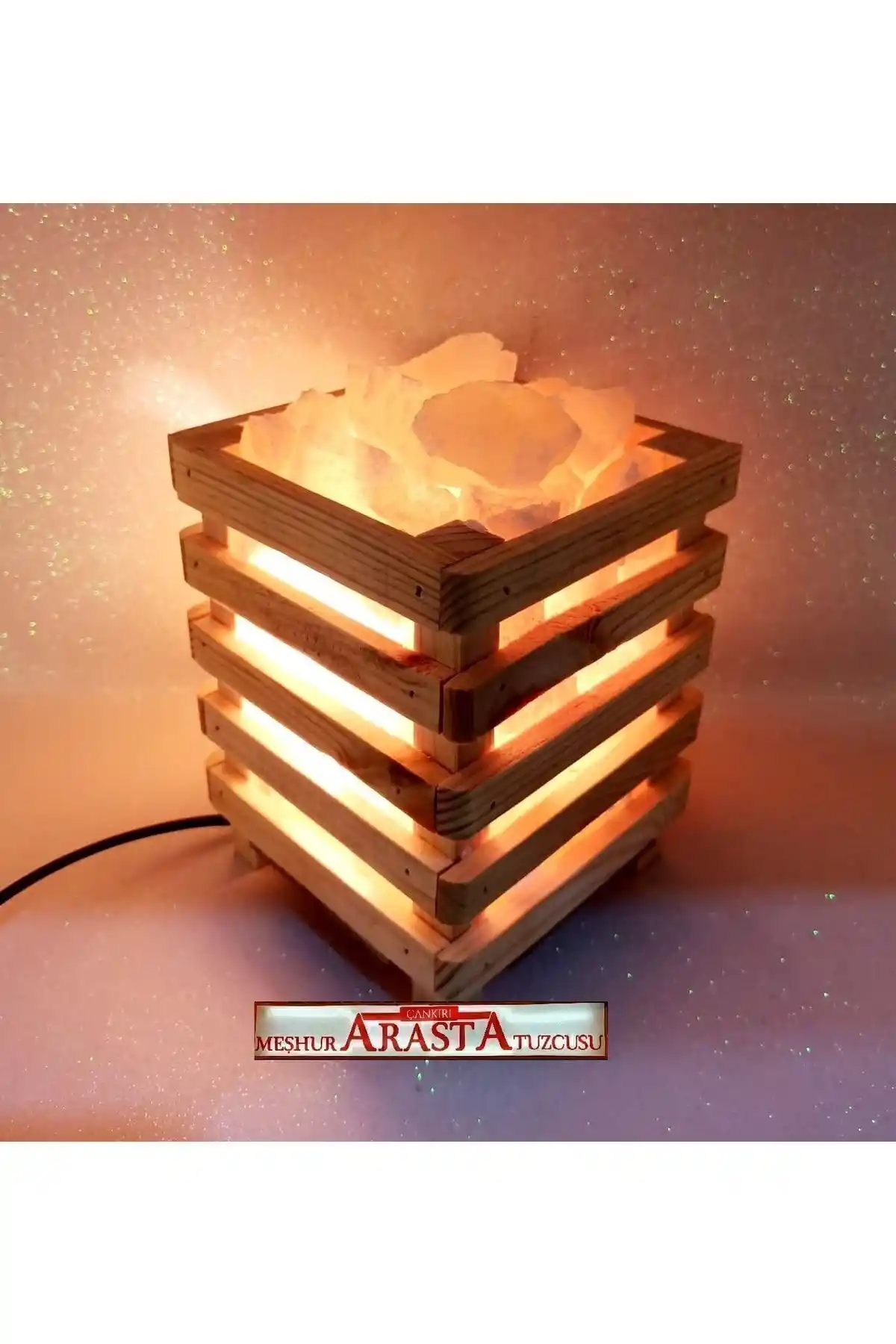 Şifay Ahşap Tuz Kasa: Doğal Malzemelerle Şık ve İşlevsel Aydınlatma Çözümü