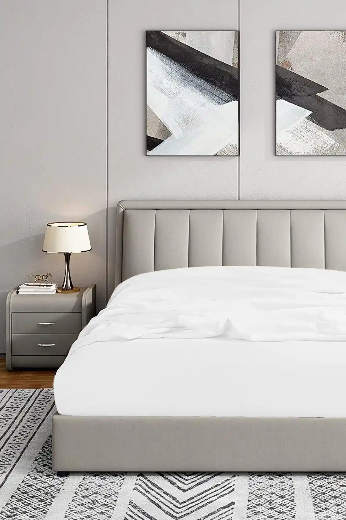 Soley %100 Pamuk Lastikli Çift Kişilik Çarşafı Yüksek Kalite ve Konfor Sunar