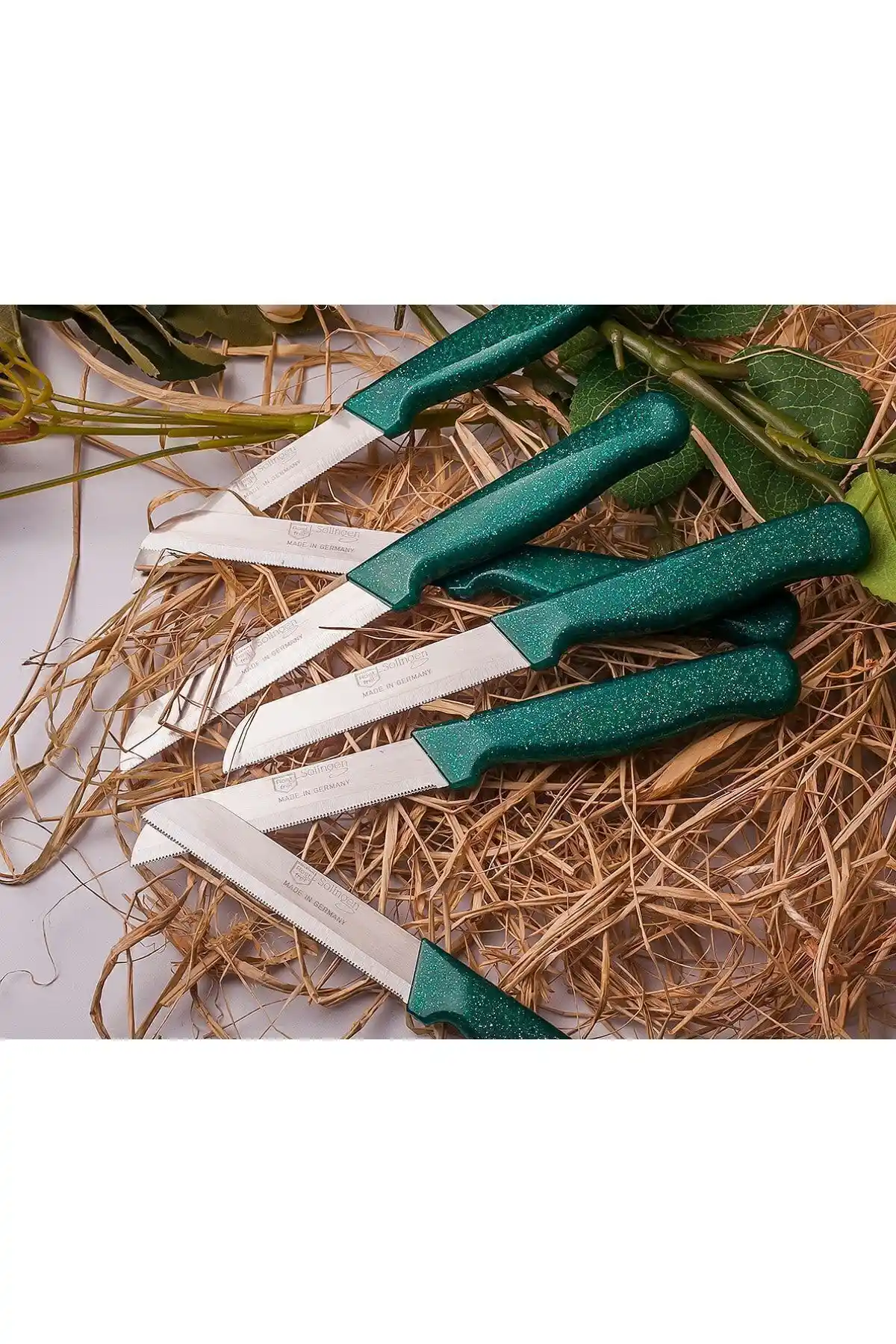 Solingen Tırtıklı Meyve ve Sebze Bıçağı Seti 6'lı yüksek kalite ve dayanıklılık