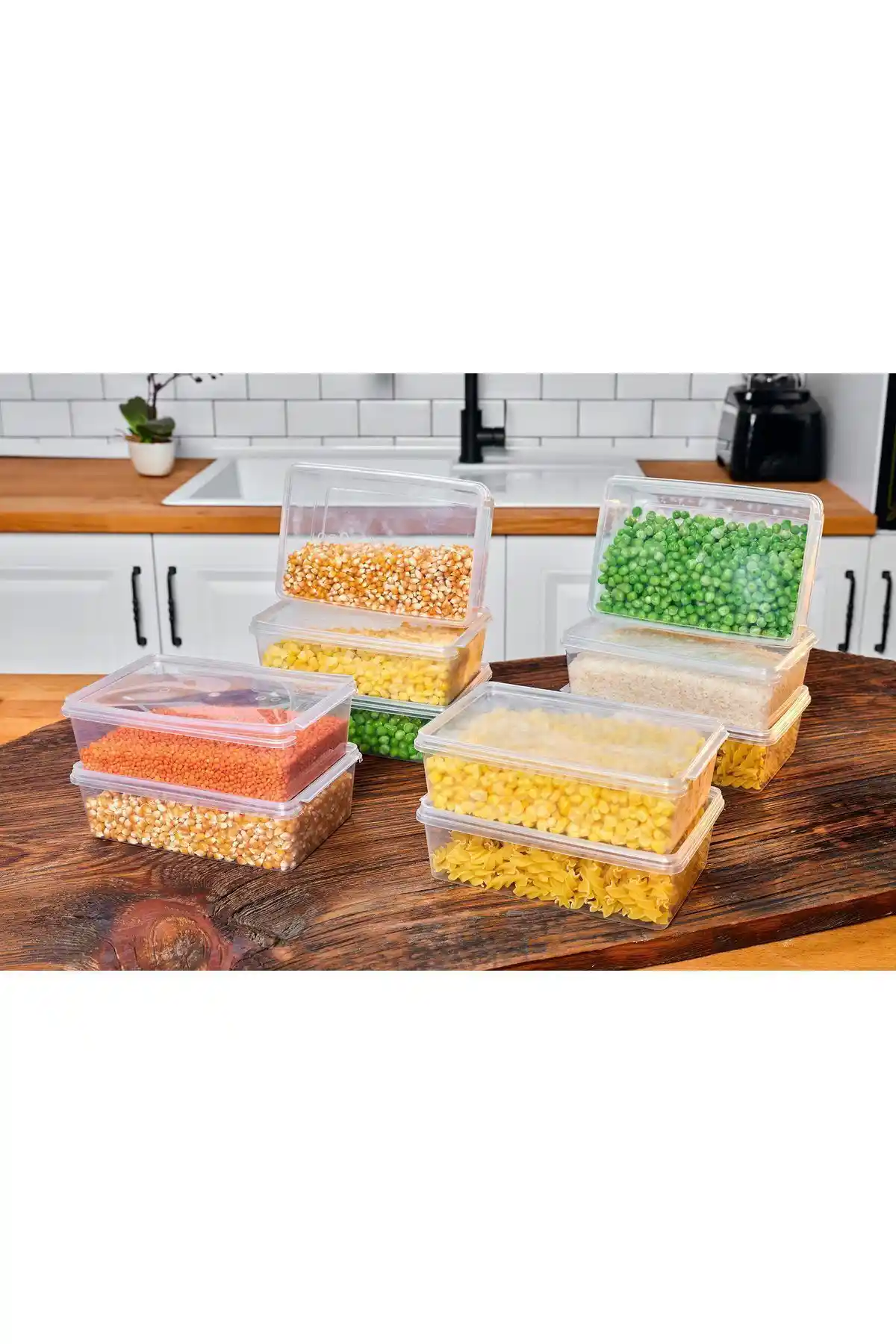 SUPERPUP Plastik Saklama Kabı: Pratik ve Dayanıklı Mutfak Düzenleme Çözümü