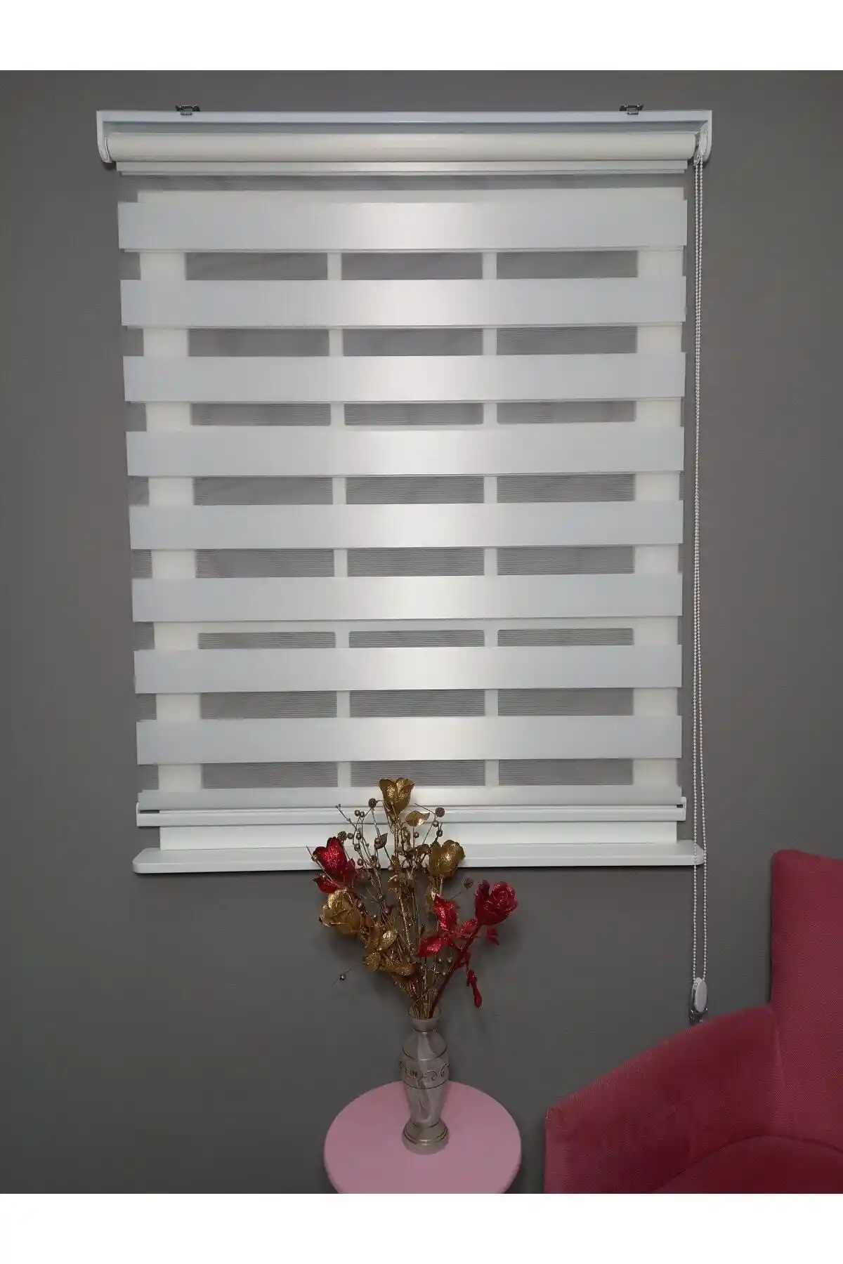 Taç Rüyaper Sütlü Kahve Bambu Zebra Stor Perde: Şık ve Fonksiyonel İç Mekan Çözümü