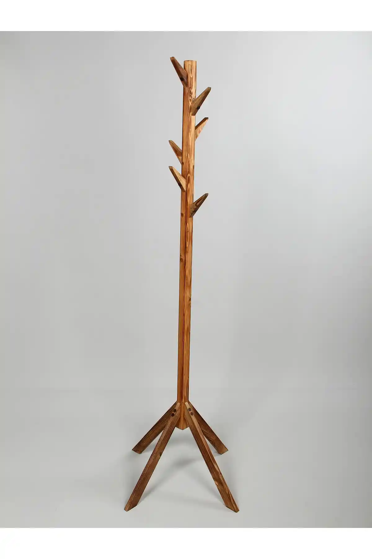 TALASCH 175 Cm Ahşap Ayaklı Askılık Modern Tasarım ve Fonksiyonellik Sunar