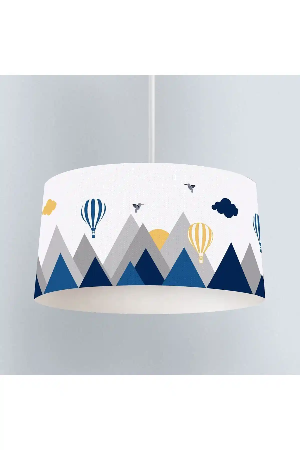 Talia Home Balon Desenli Çocuk ve Bebek Odası Sarkıt Avizesi Modern ve Şık Tasarım