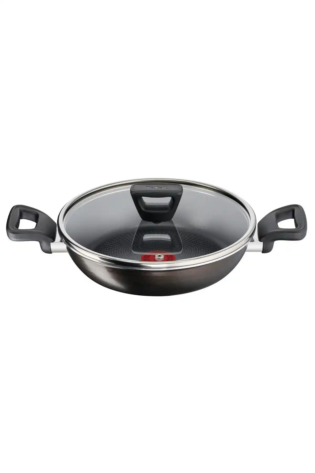 Tefal C38470 Titanyum 2X XL Kapaklı Sahan Geniş ve Dayanıklı Mutfak Tavası