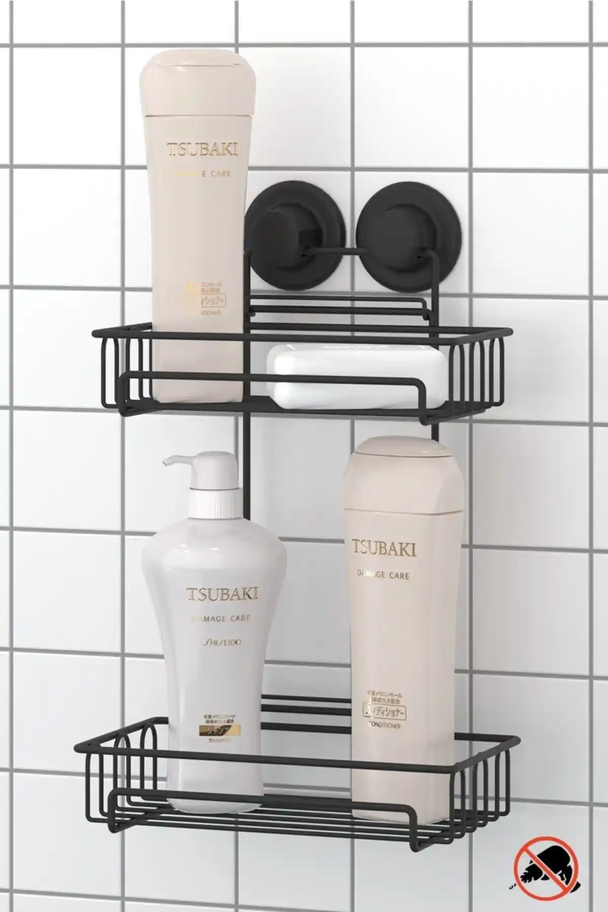 Teknotel Vakumlu İki Katlı Banyo Rafı Modern ve Pratik Tasarımıyla Öne Çıkıyor