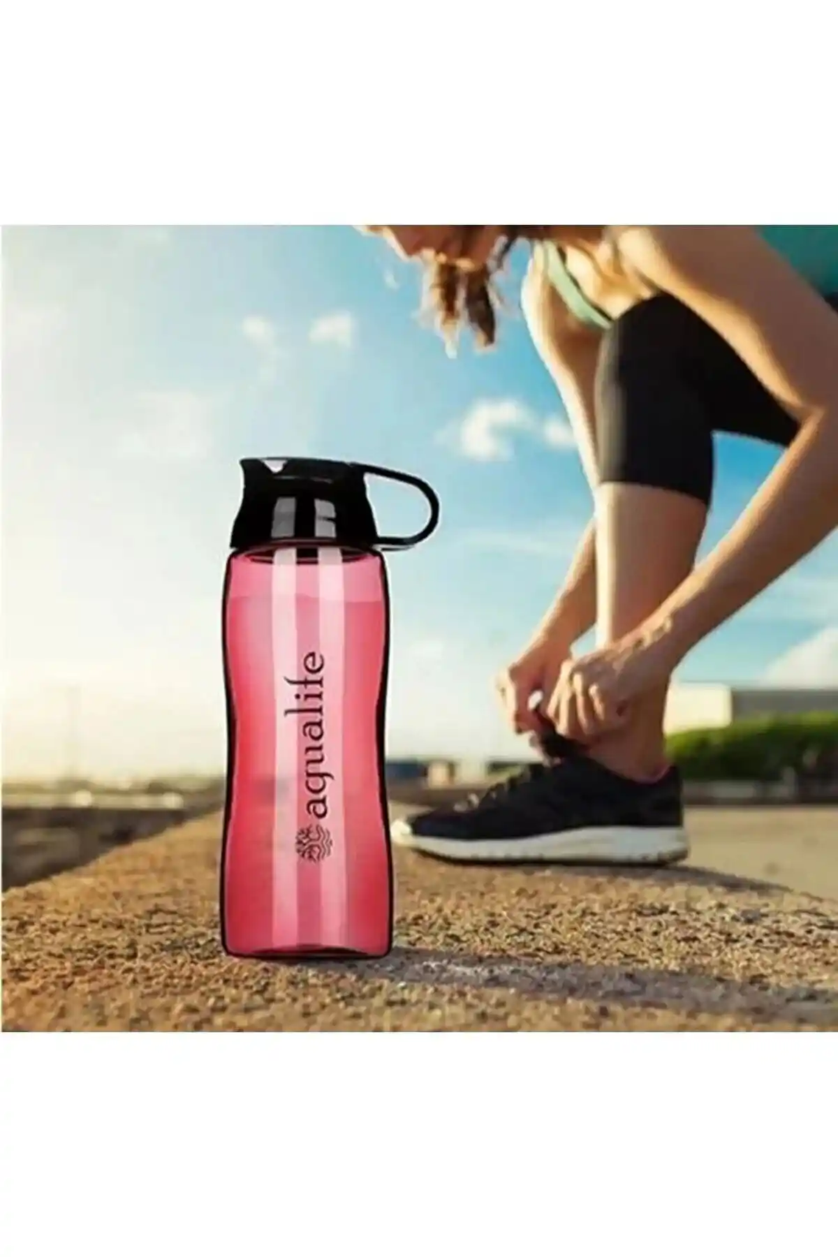 Titiz TP 498 Aqua Matara: Dayanıklı ve Estetik 750 ml Plastik İçecek Kabı