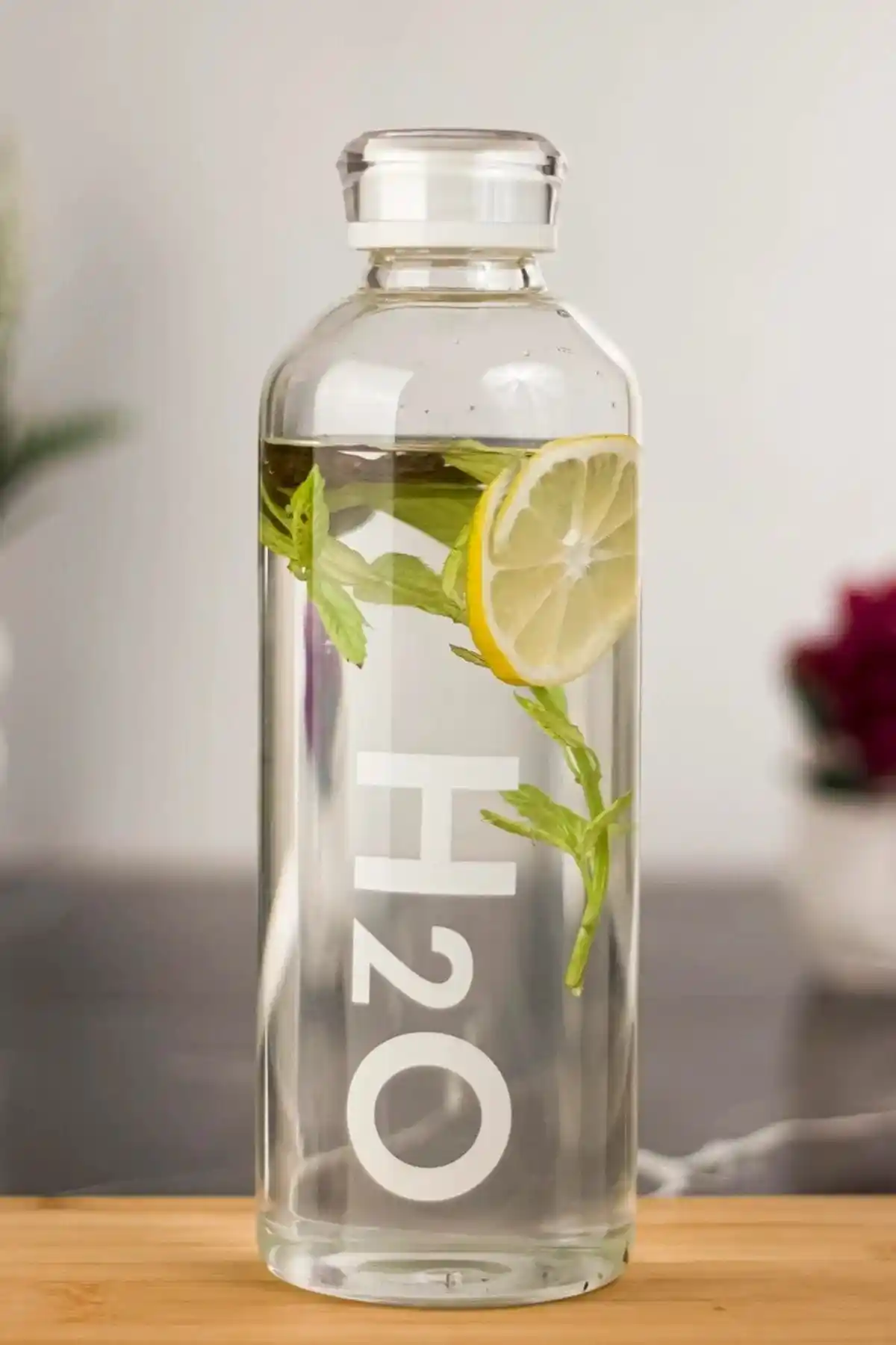 Tohana Borosilikat H2o Cam Matara 1 Litre Sağlıklı ve Şık Tasarım