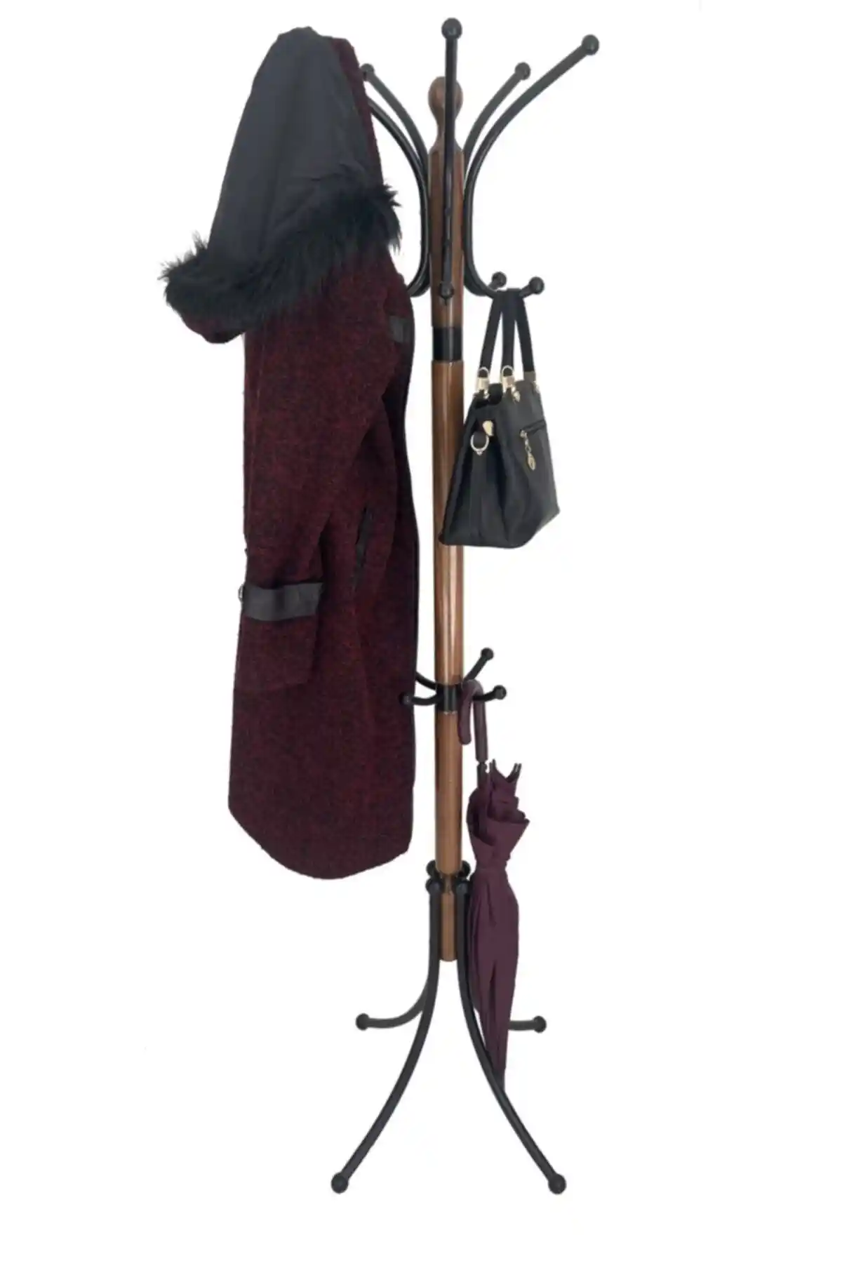 TOLUNAY Portmanto Ayaklı Askılık: Şık ve Dayanıklı Tasarım ile Modern Mekanlar