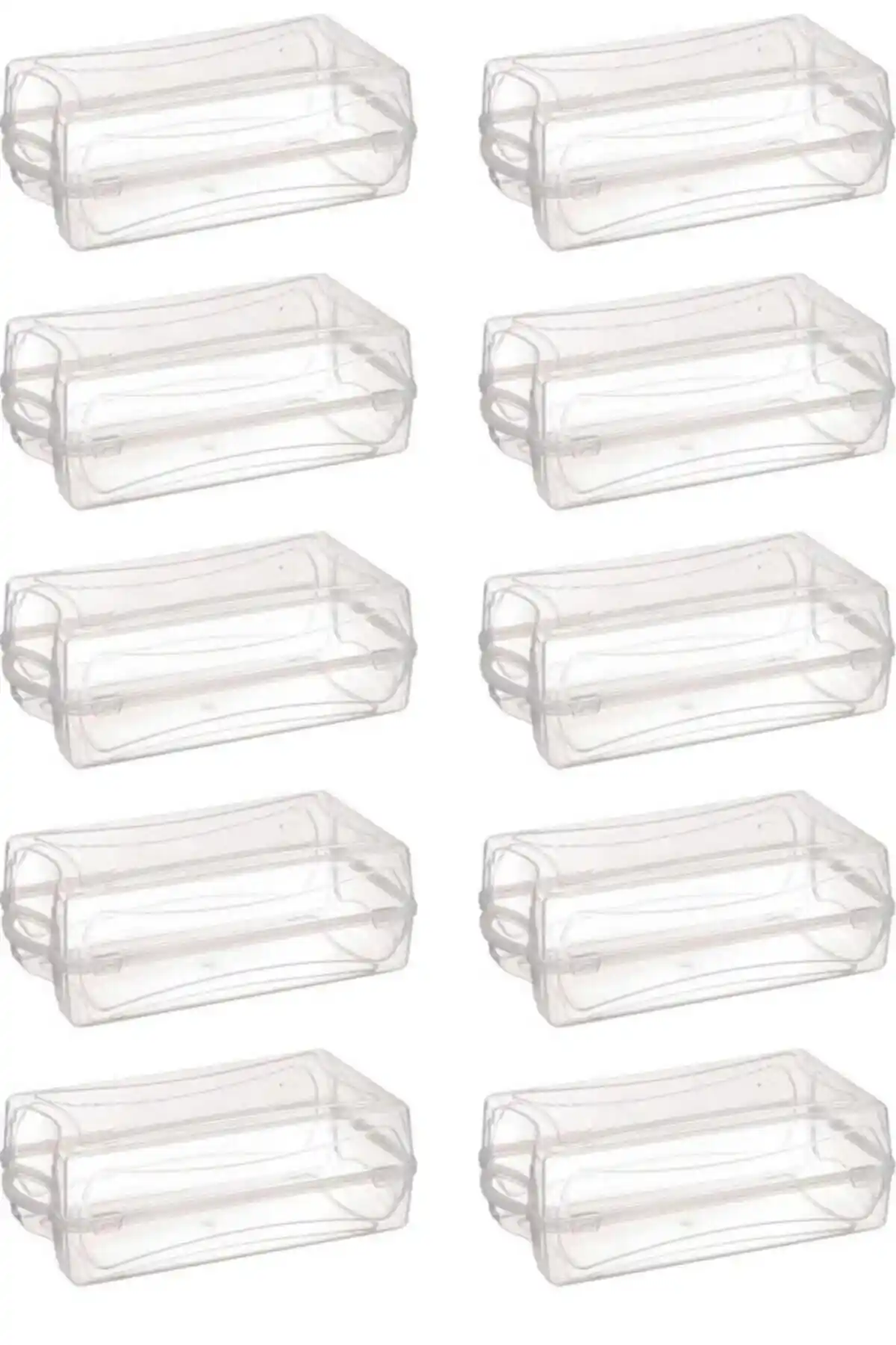 Toptanpro Byv 10'lu Kadın Ayakkabı Kutusu ile Şeffaf ve Pratik Saklama Çözümü