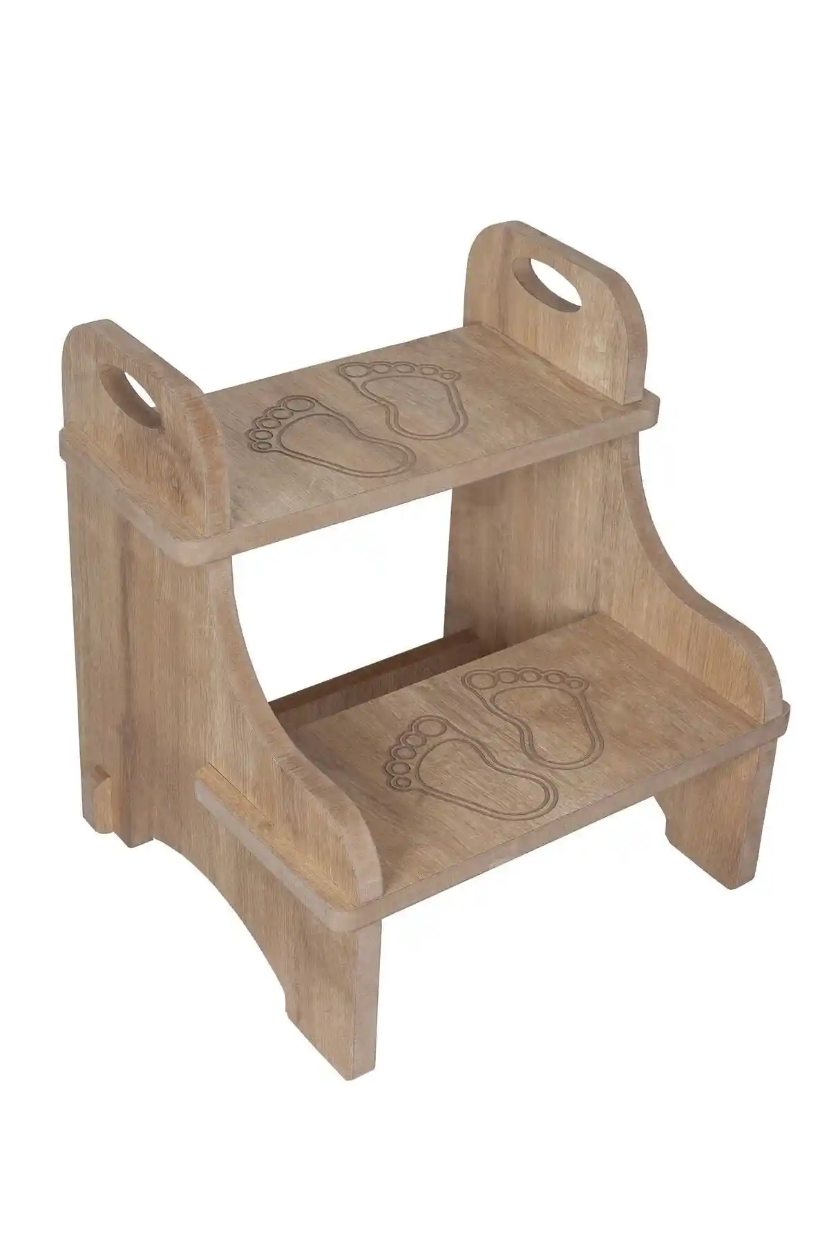 Trendkonsept Ahşap Basamak Tabure: Güvenli ve Estetik Çocuk Yükseltici Çözümü